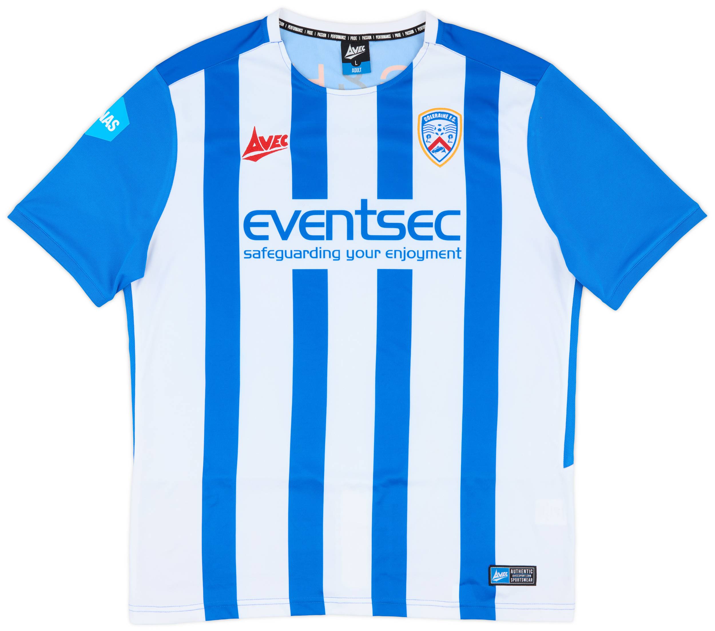 2019-20 Coleraine Home Shirt - 9/10 - (L)