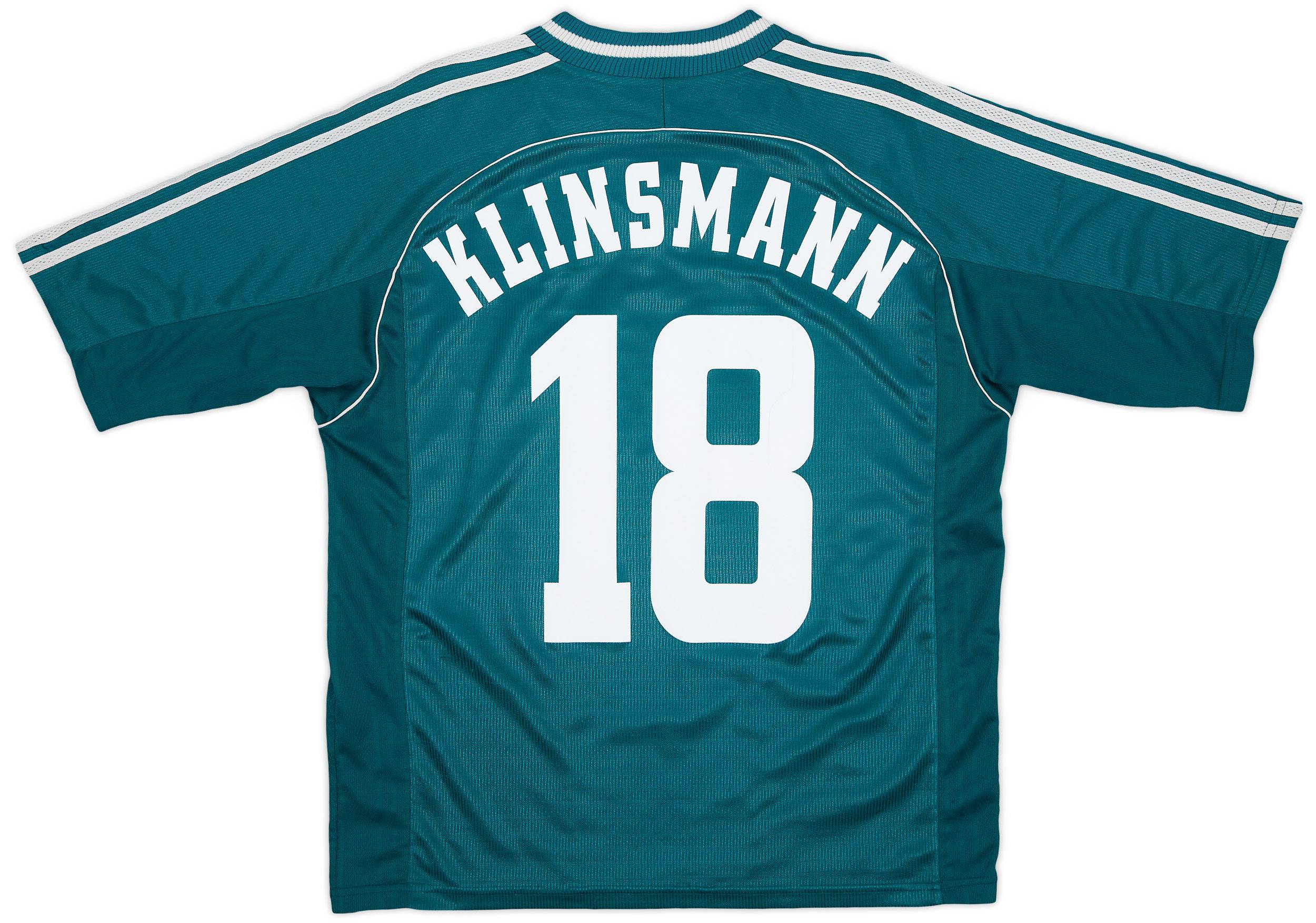 1998-00 Germany Away Shirt Klinsmann #18 - 6/10 - (L)