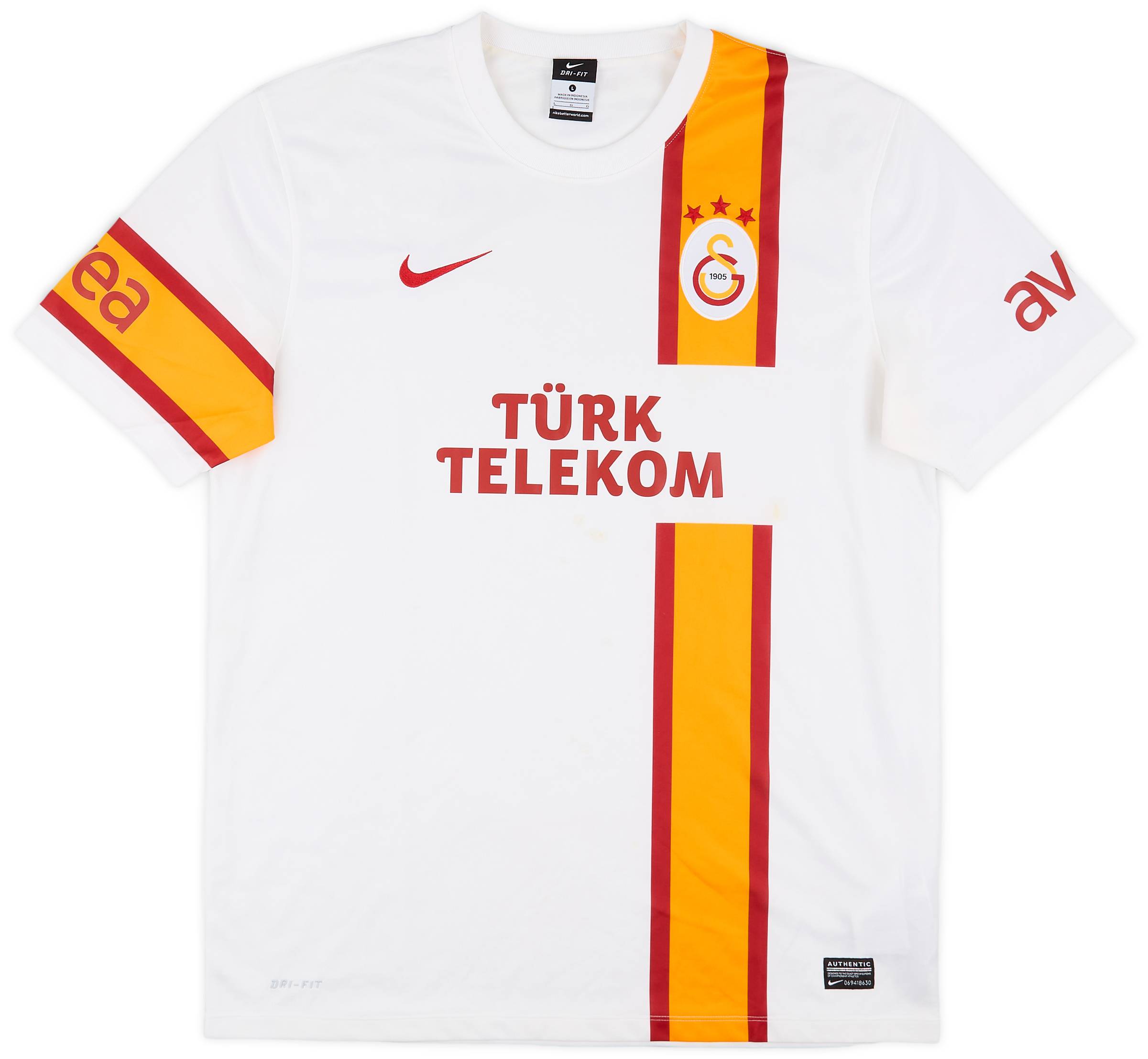 2012-13 Galatasaray Away Shirt - 7/10 - (L)