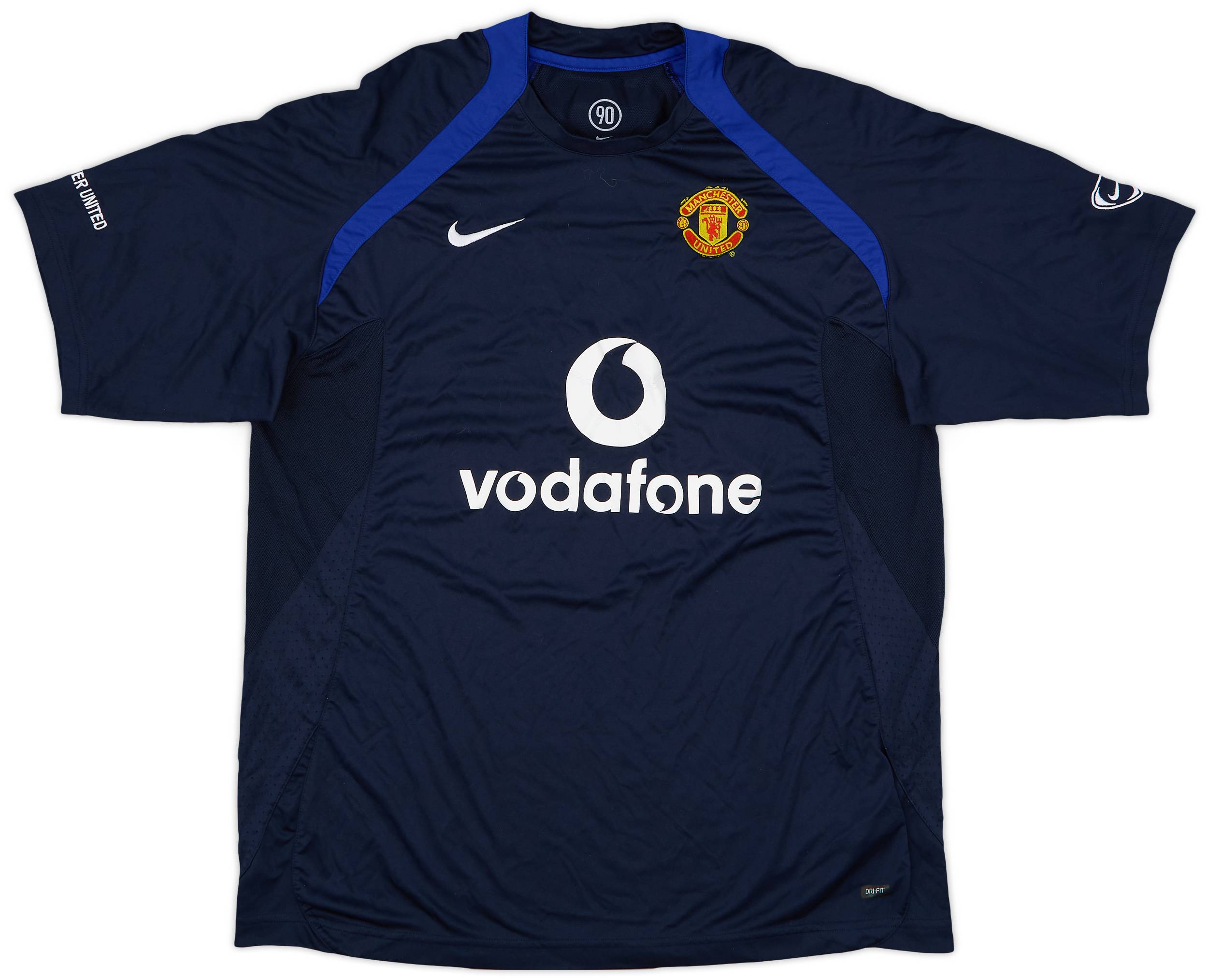2005-06 Manchester United Nike Training Shirt - 6/10 - (L)