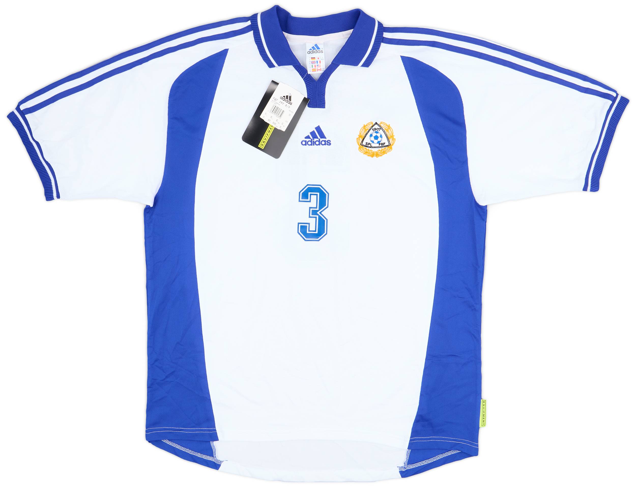 2000-02 Finland Player Issue Home Shirt #3 (XL)