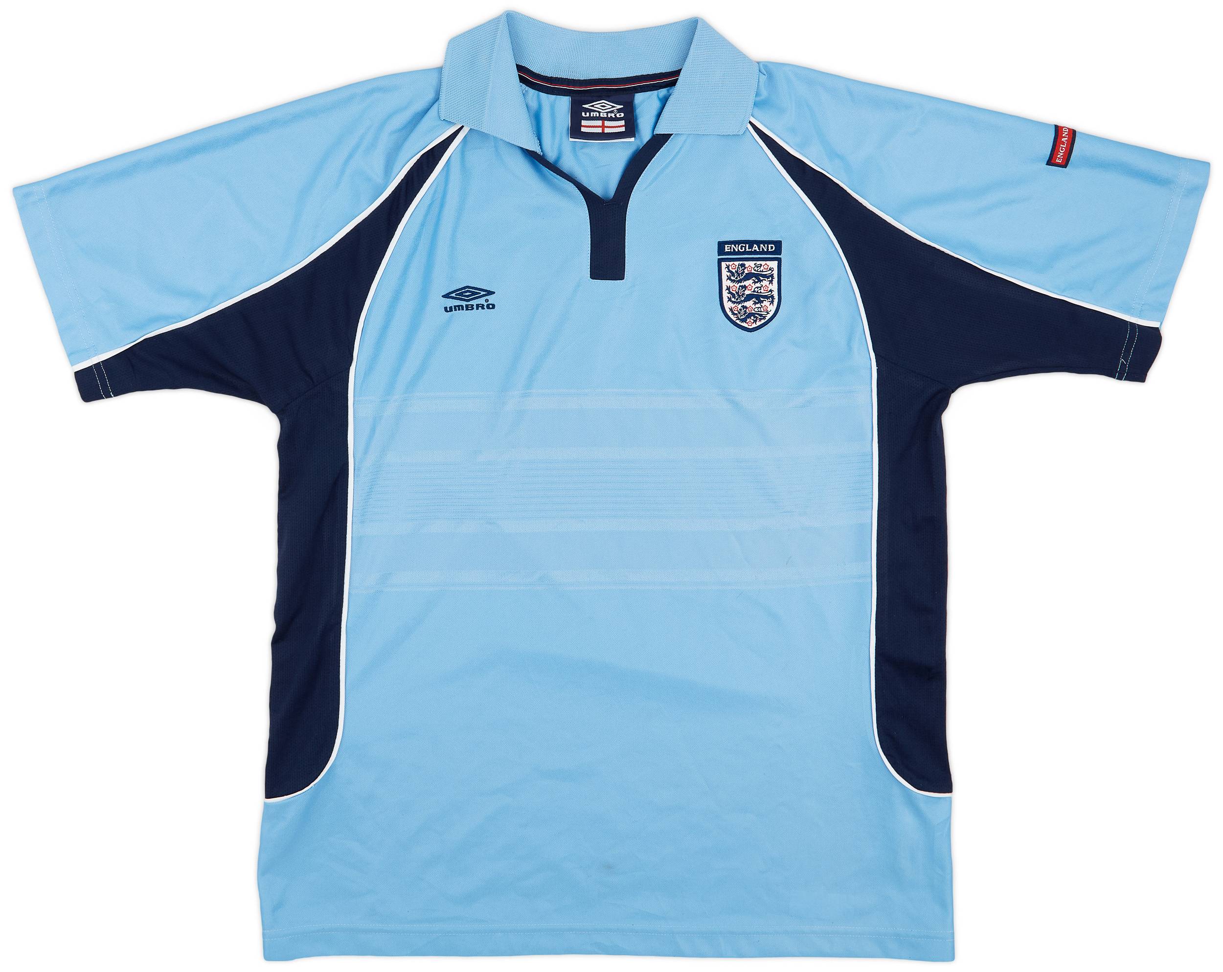 2000-01 England Umbro Training Polo - 8/10 - (L)