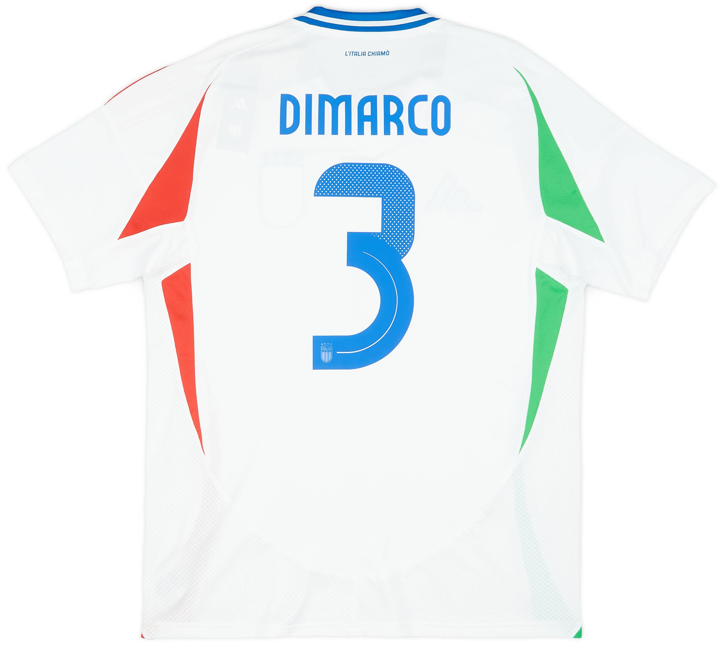 2024-25 Italy Away Shirt Dimarco #3