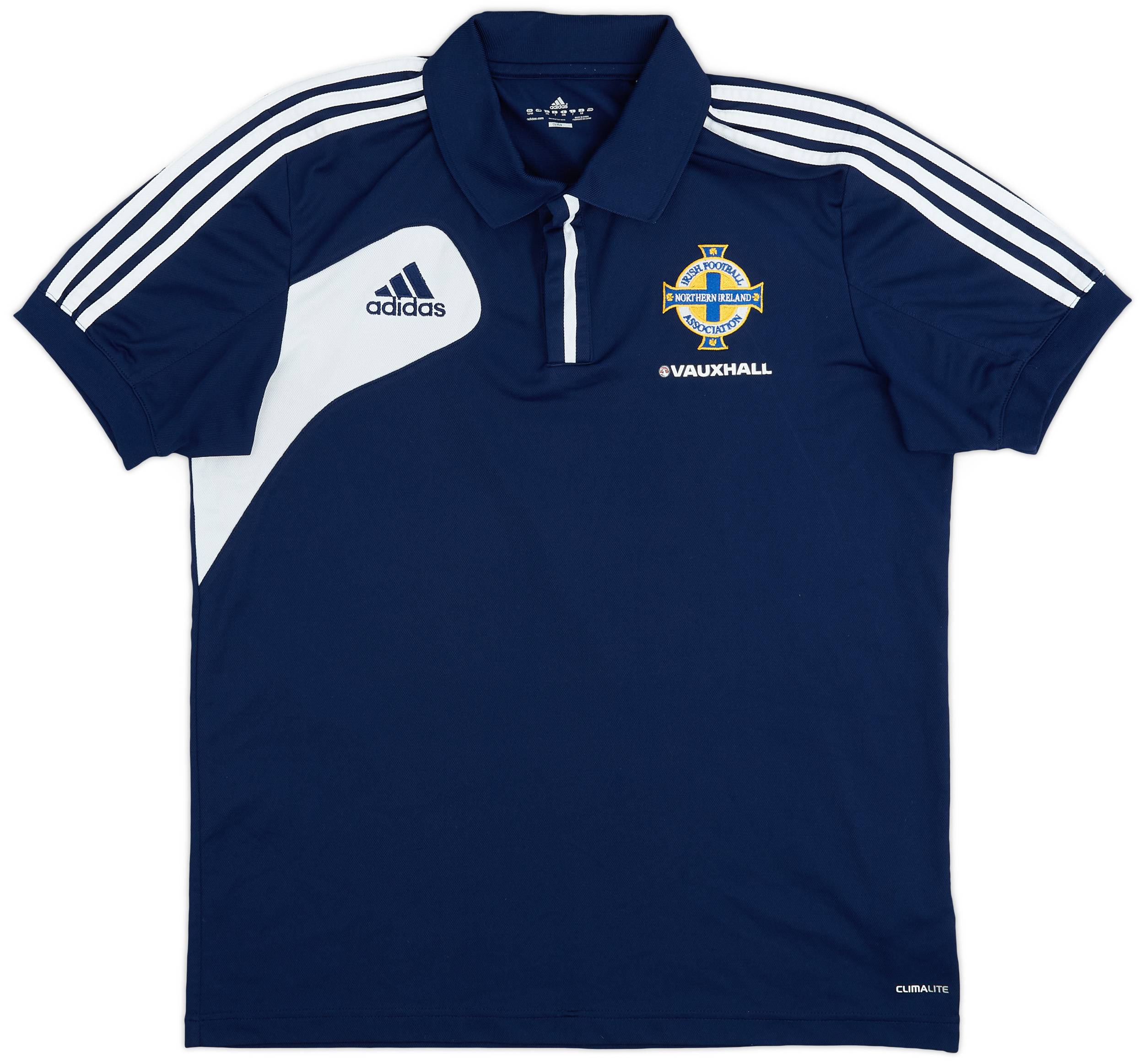 2012-13 Northern Ireland adidas Polo Shirt - 8/10 - (L)