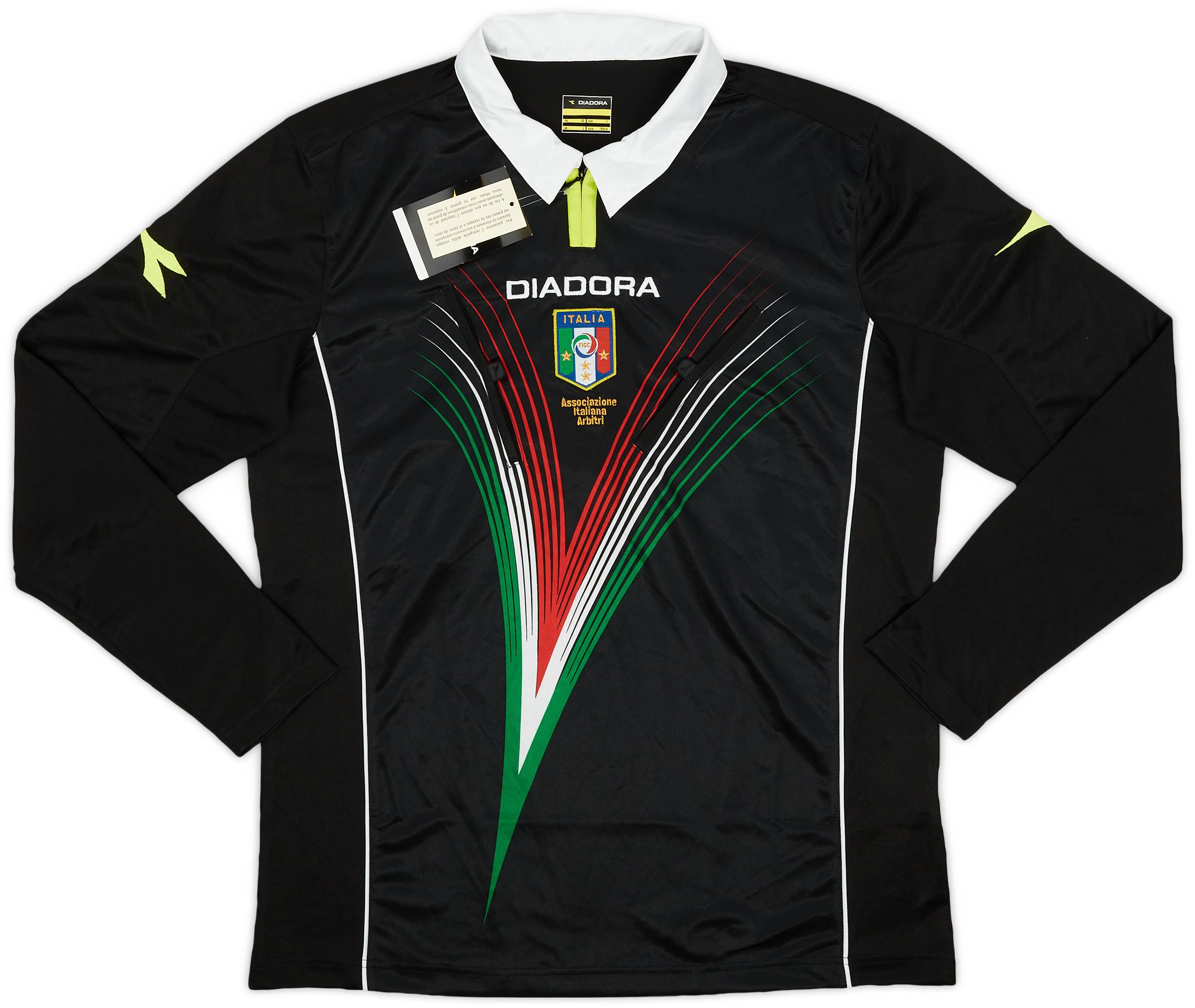 2012-13 Italy Diadora Referee L/S Shirt (L)