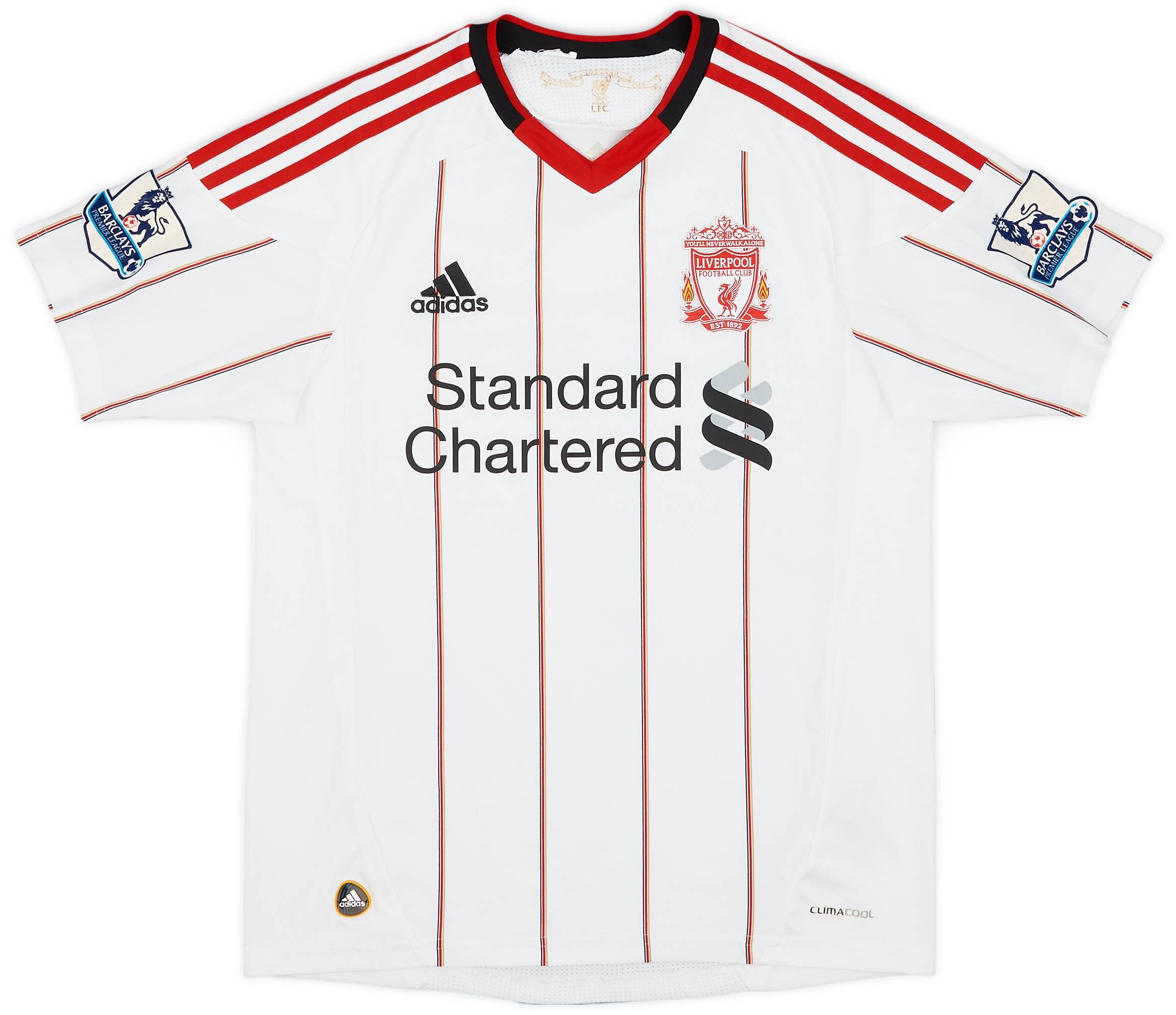 2010-11 Liverpool Away Shirt - 7/10 - (L.Boys)