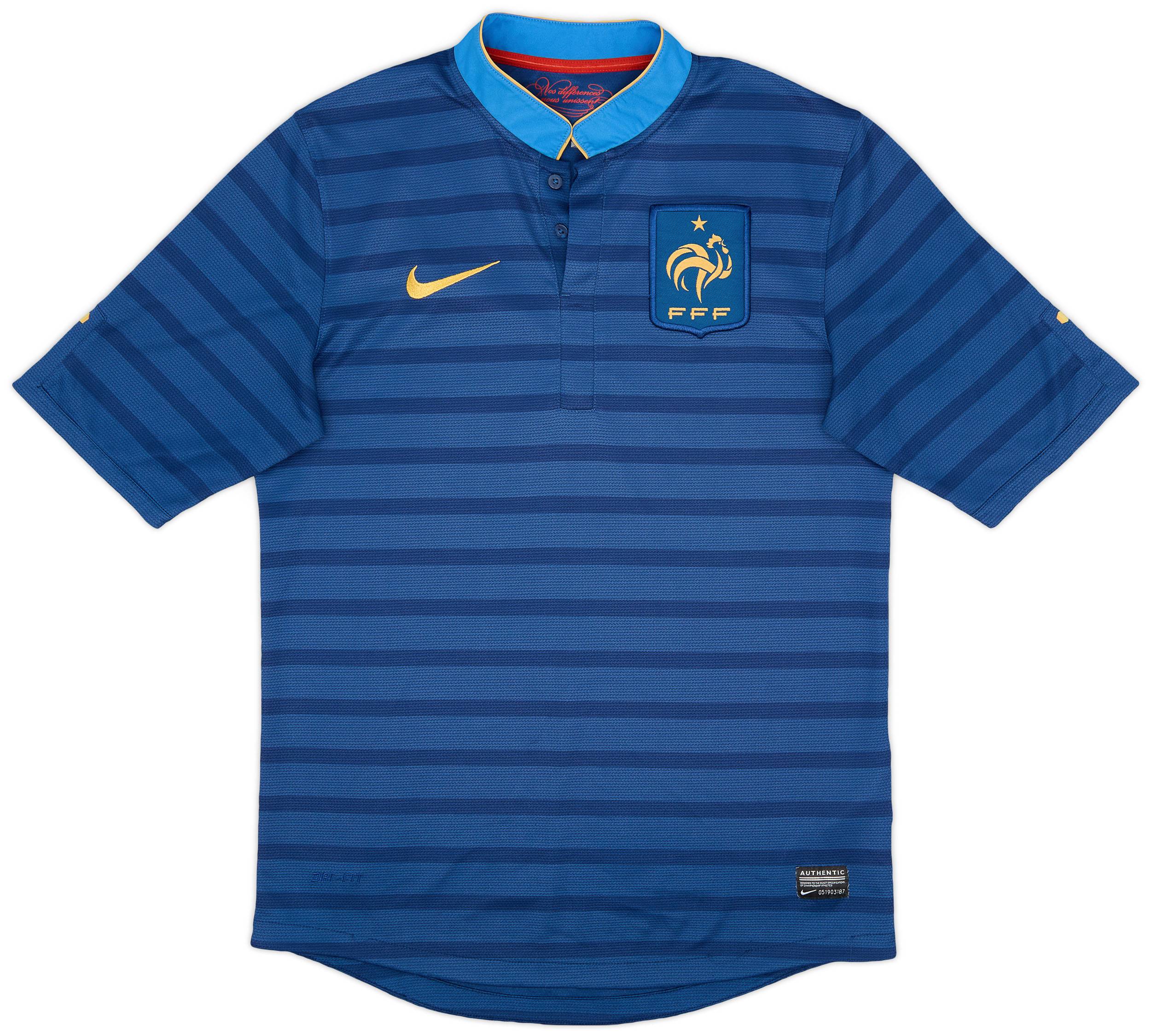 2012-13 France Home Shirt - 8/10 - (S)