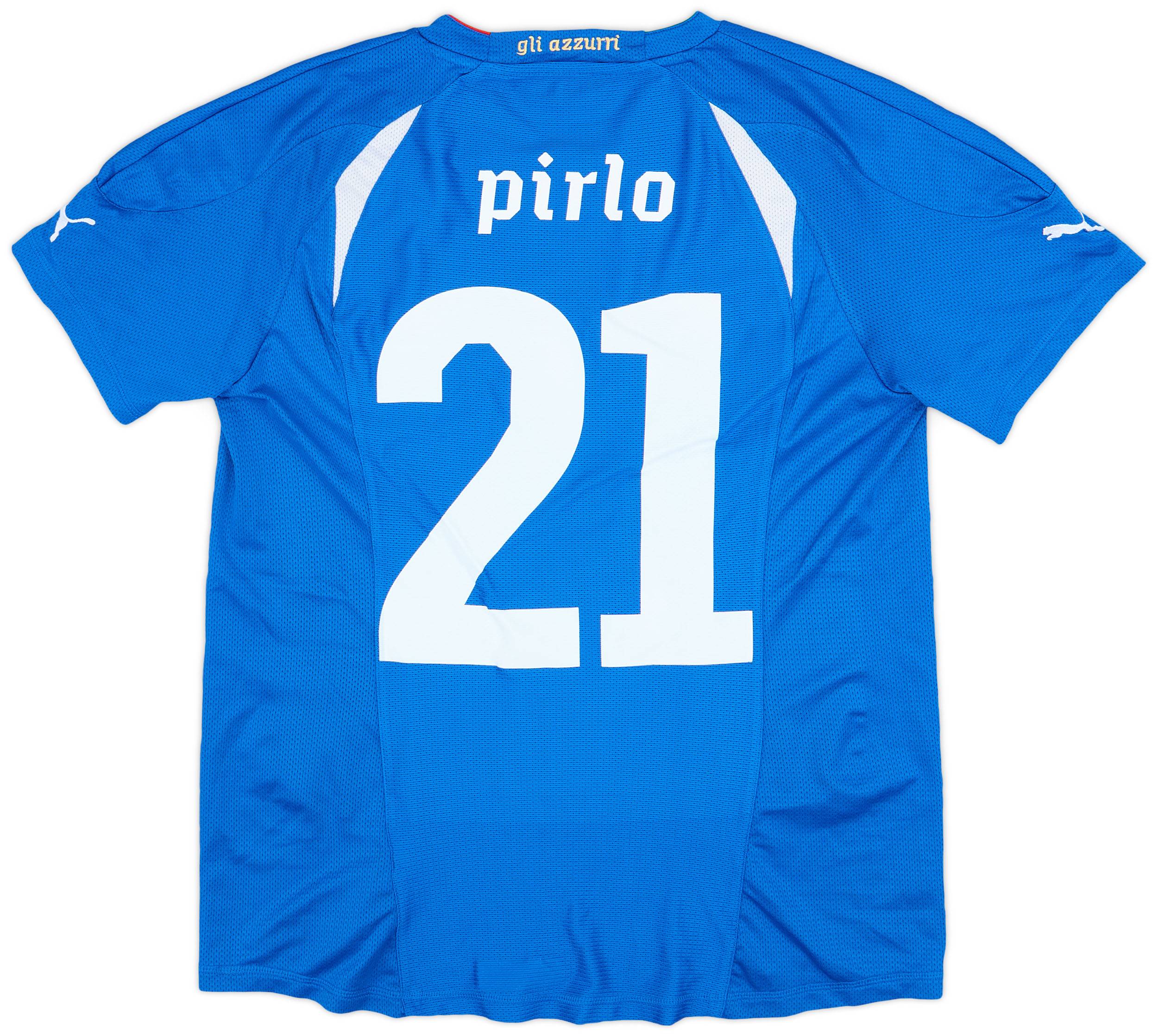 2010-12 Italy Home Shirt Pirlo #21 - 9/10 - (Women's L)