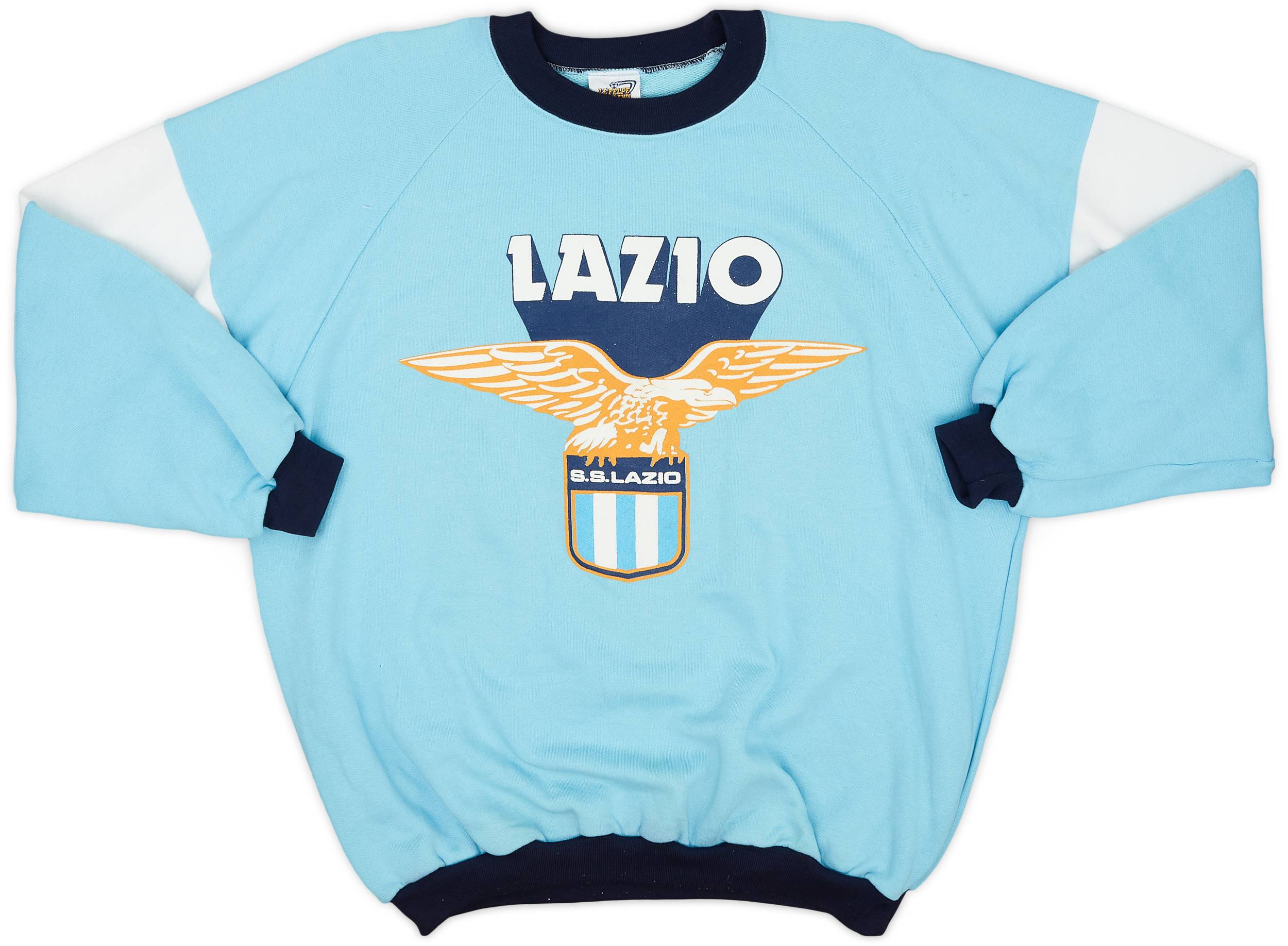 1990-91 Lazio Le Felpe Dei Grandi Club Sweat Top - 7/10 - (L)