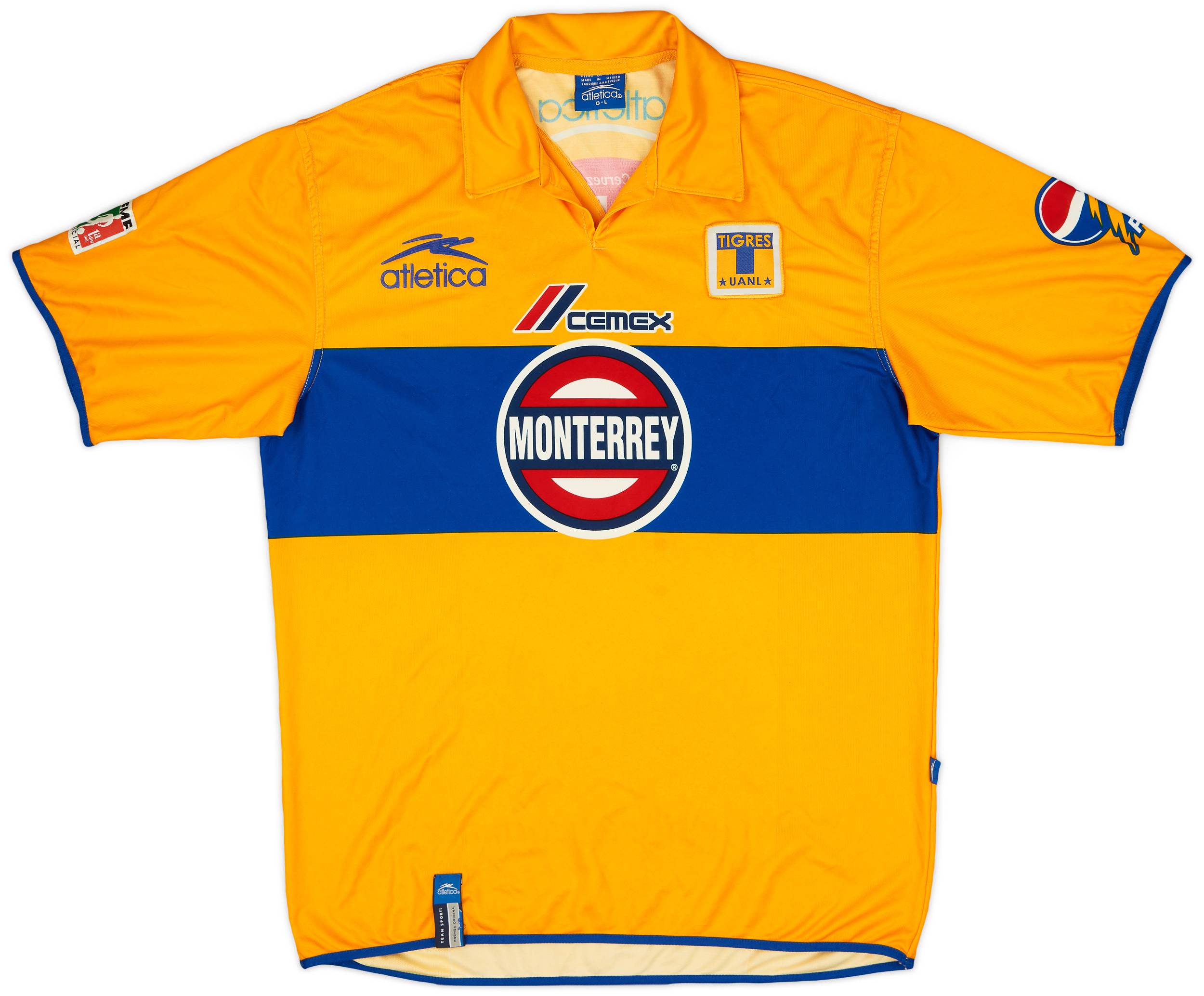 2003-04 Tigres UANL Home Shirt - 8/10 - (L)