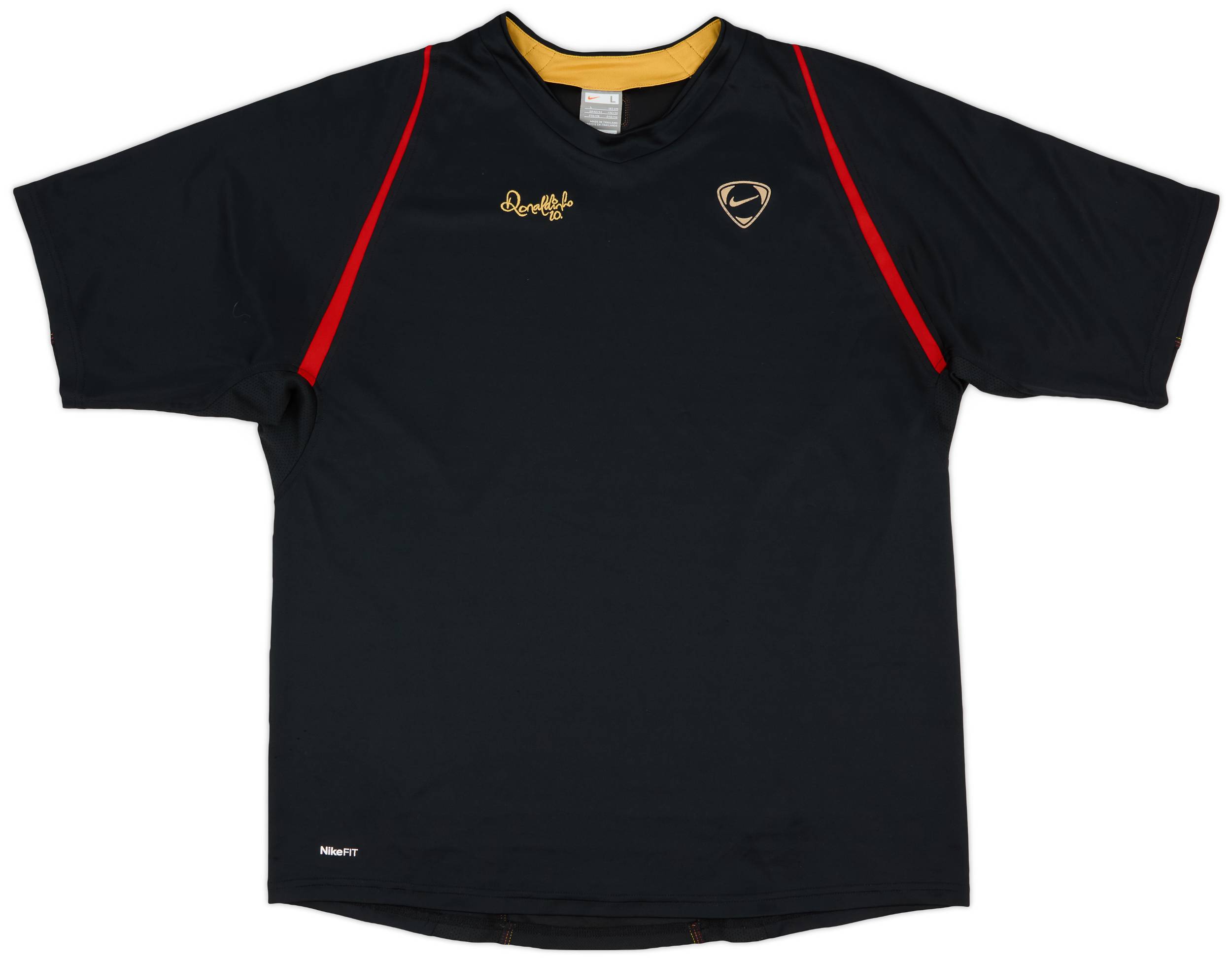 2006-07 Ronaldinho Nike 10R Training Shirt - 8/10 - (L)