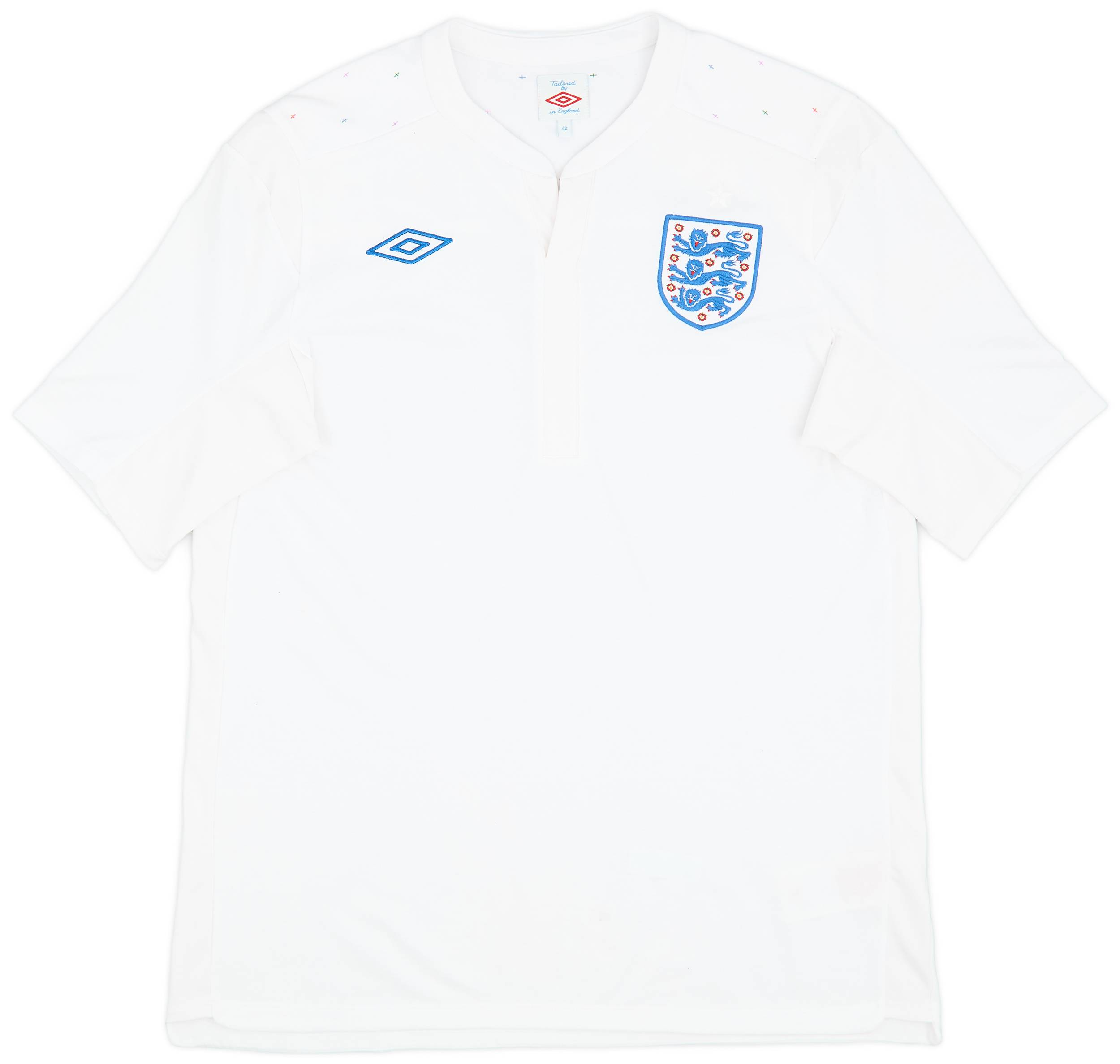 2010-11 England Home Shirt - 7/10 - (L)