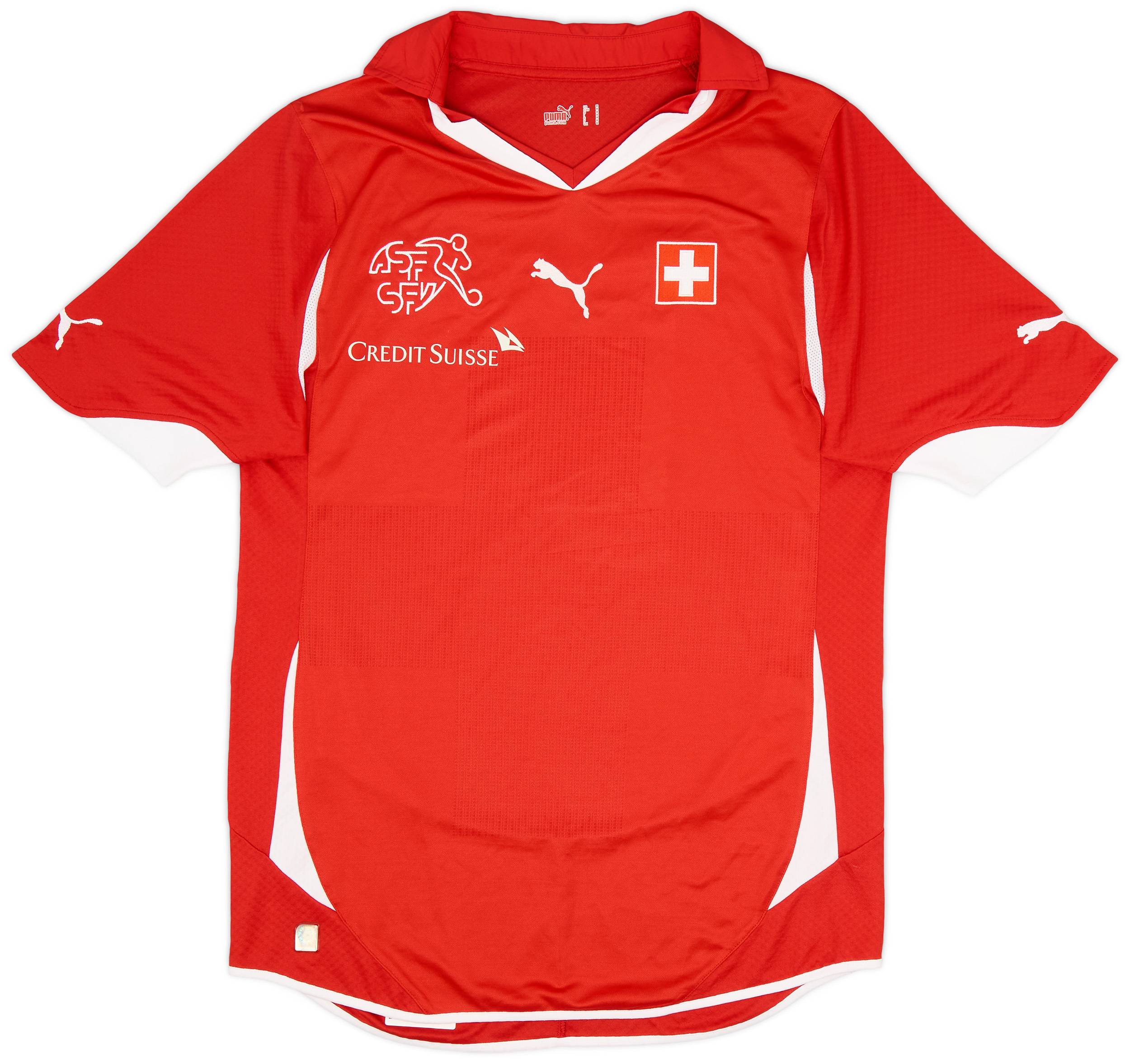 2010-11 Switzerland Home Shirt - 6/10 - (M)