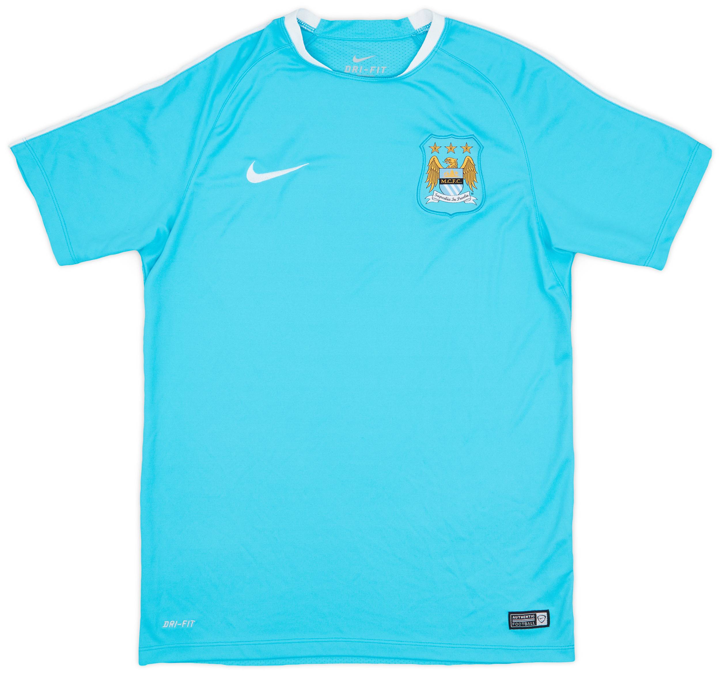 2015-16 Manchester City Nike Training Shirt - 9/10 - (L)
