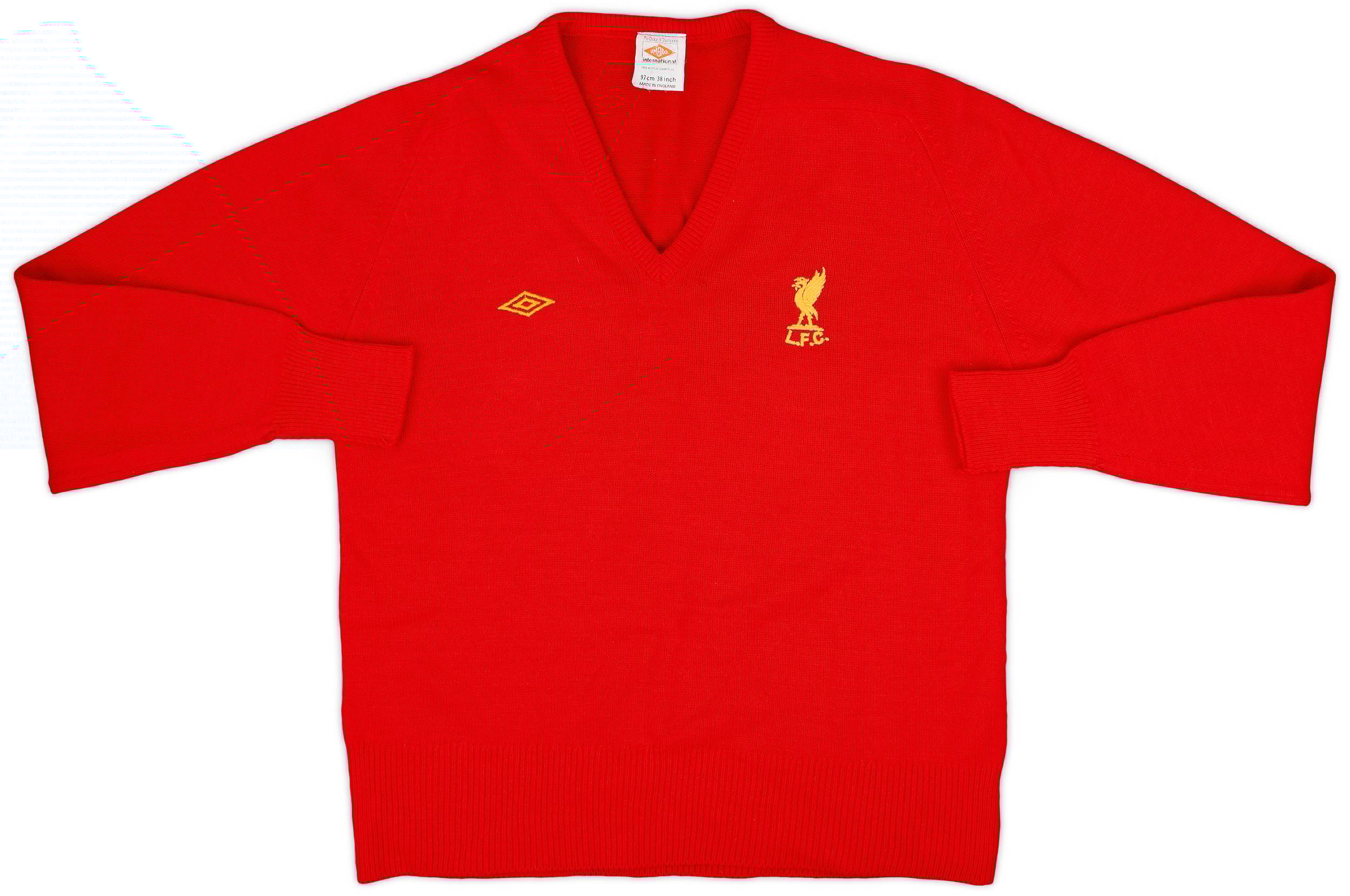 1979-82 Liverpool Umbro Knitted Jumper - 6/10 - (M)