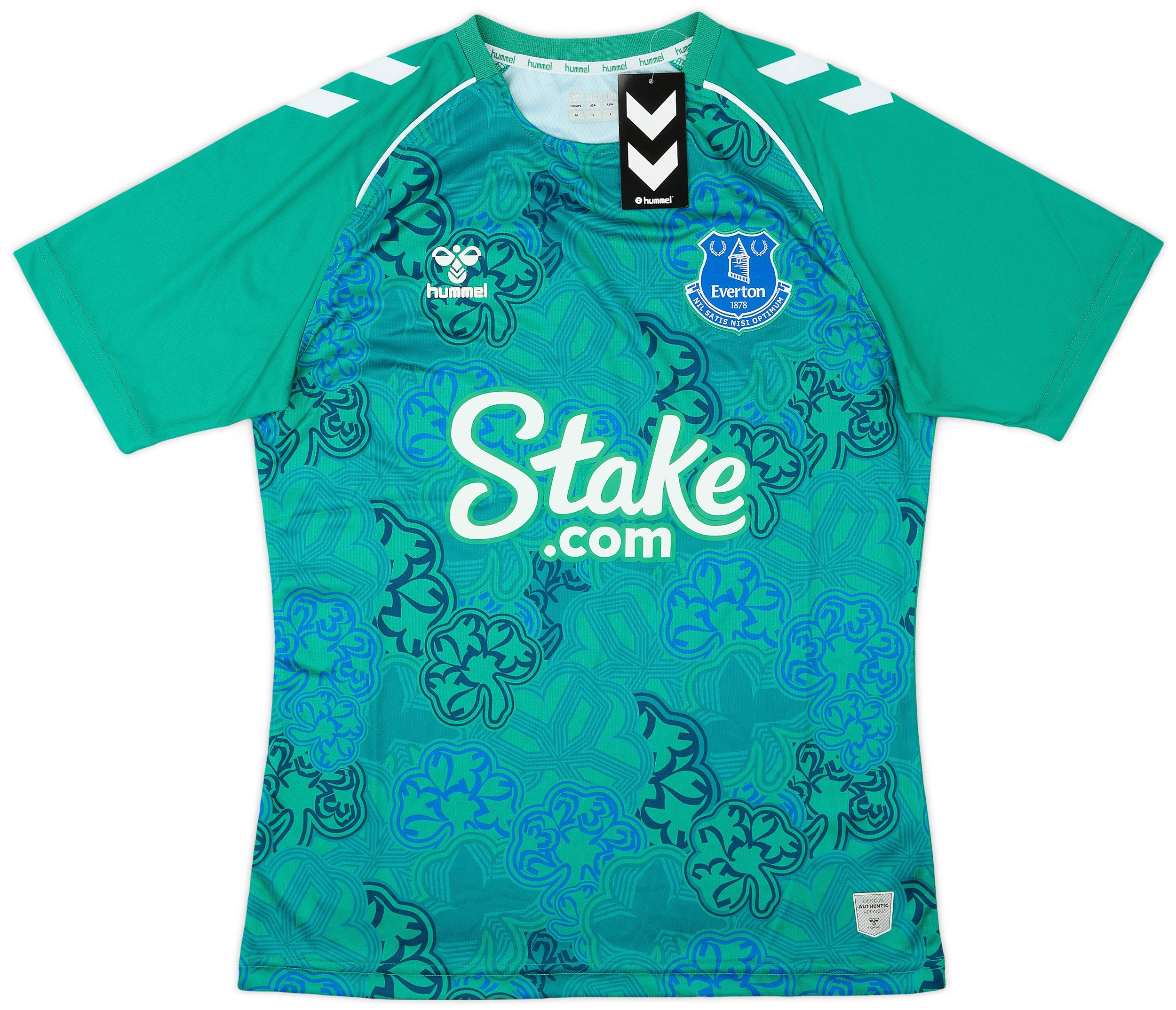 2023-24 Everton Hummel 'St Patrick's Day' Pre Match Shirt (M)