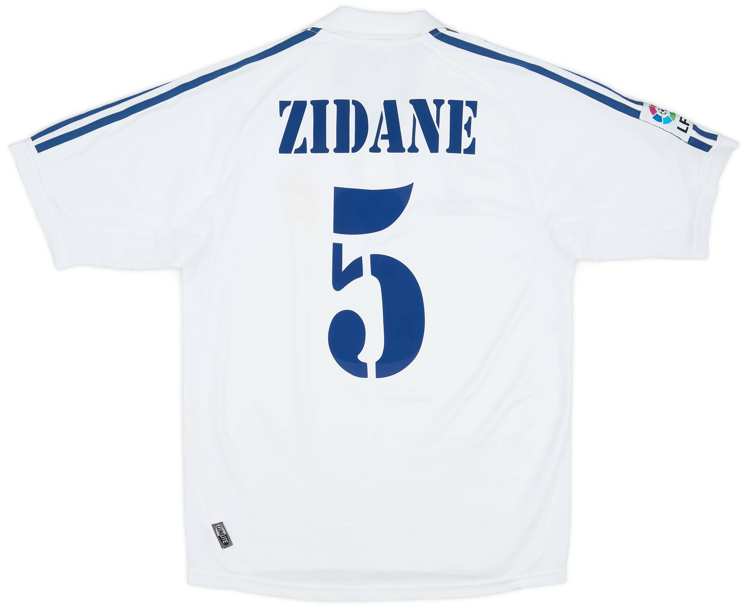 2001 Real Madrid Home Shirt Zidane #5 - 9/10 - (S)