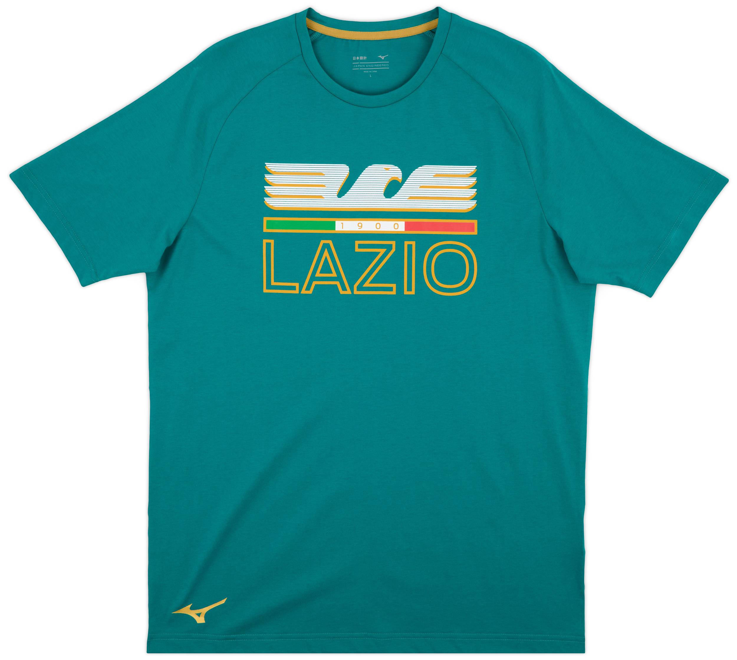 2023-24 Lazio Mizuno Logo Tee
