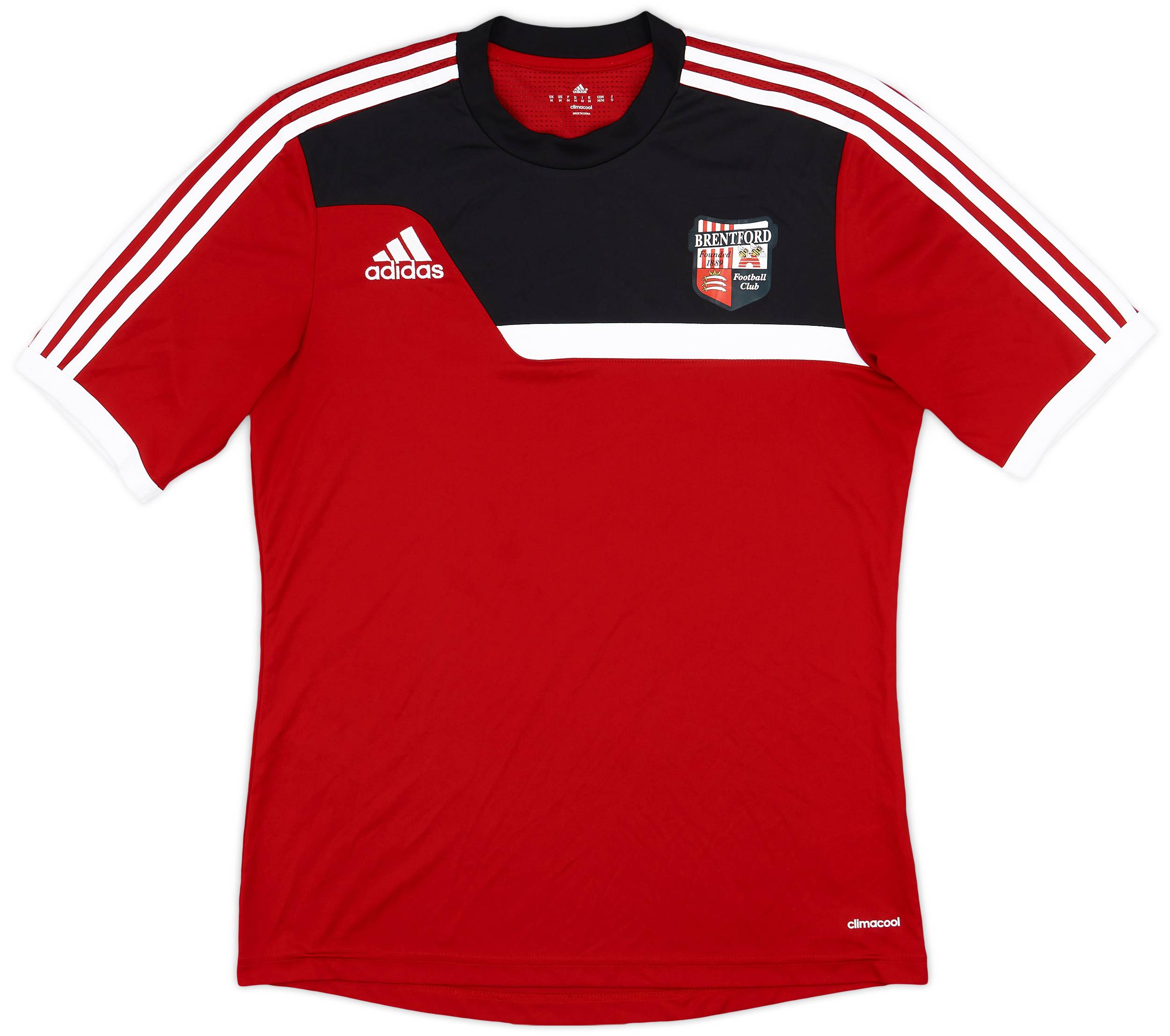 2013-14 Brentford adidas Training Shirt - 9/10 - (M)