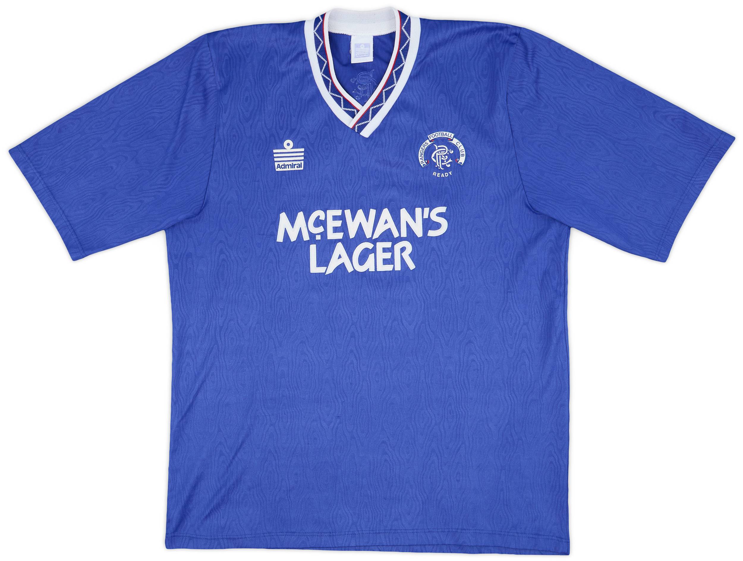 1990-92 Rangers Home Shirt - 8/10 - (L)