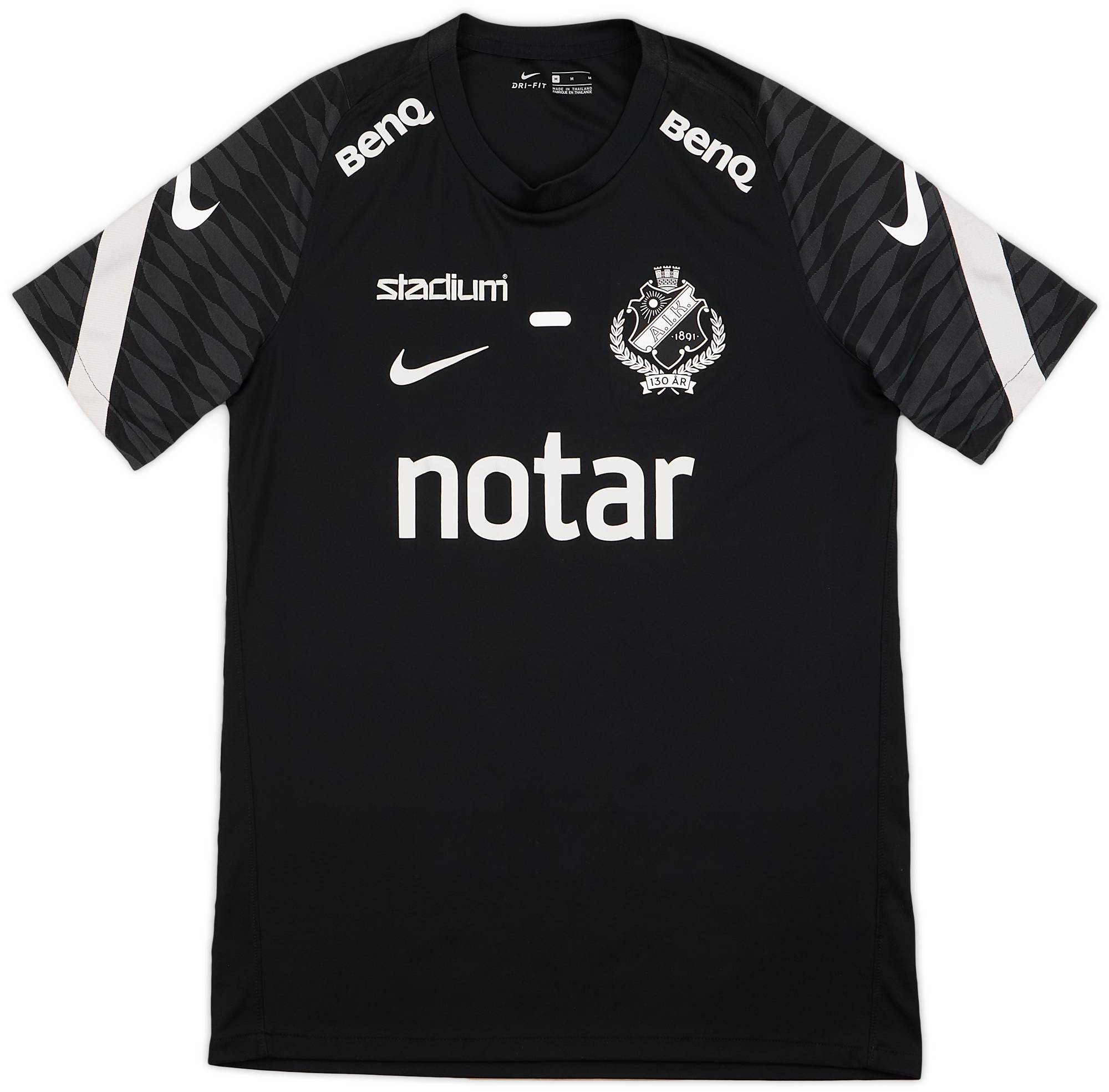 2021 AIK Stockholm Nike Training Shirt 7 10 M