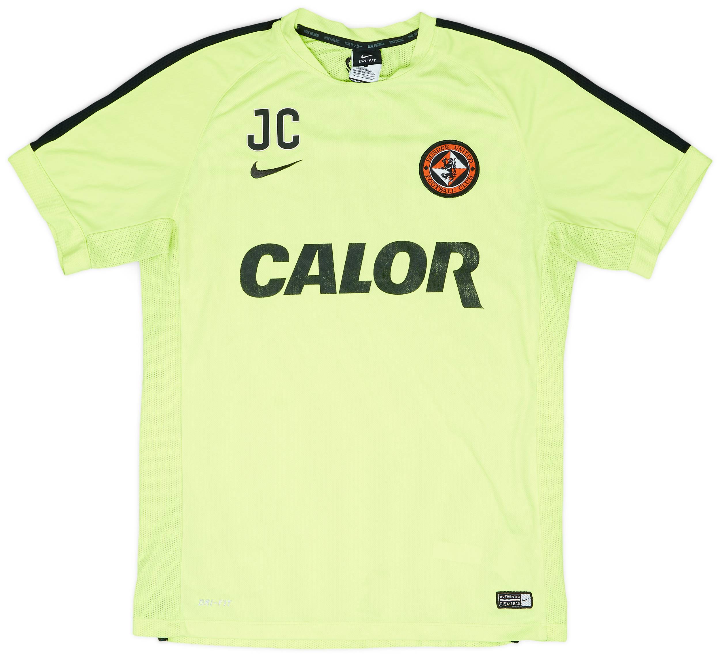 2015 16 Dundee United Nike Staff Issue Training Shirt JC 6 10 L