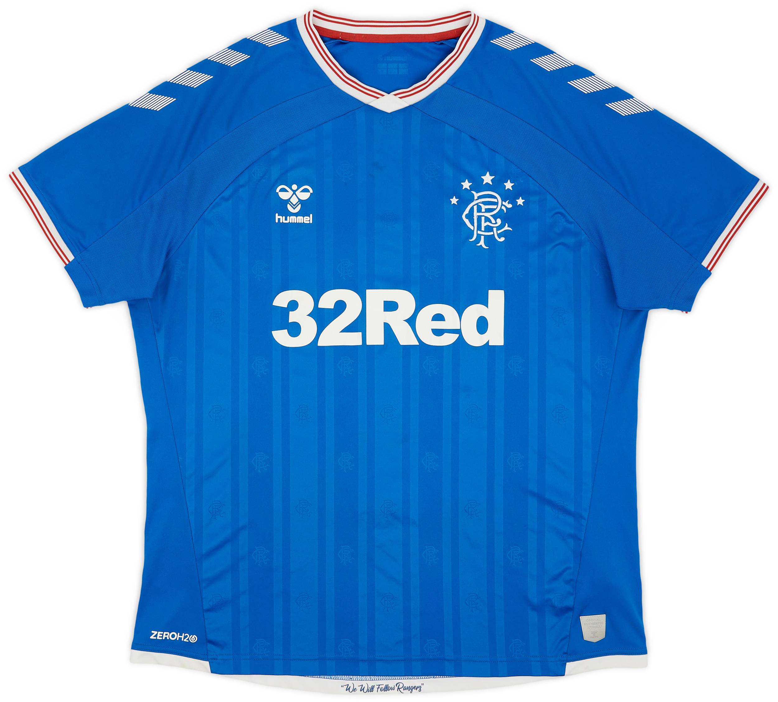2019-20 Rangers Home Shirt - 8/10 - (3XL)