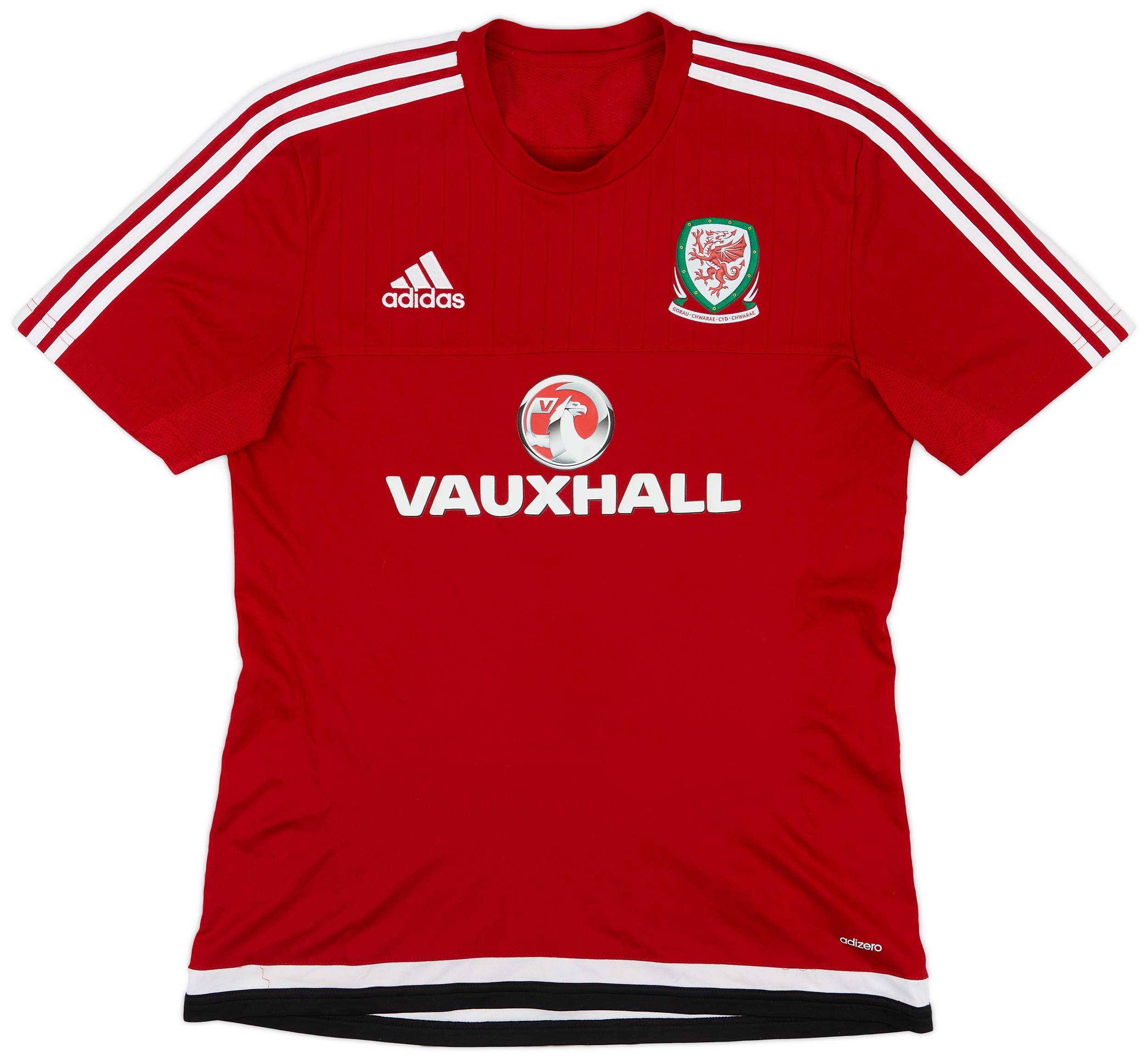 2016-17 Wales adidas Training Shirt - 8/10 - (M)