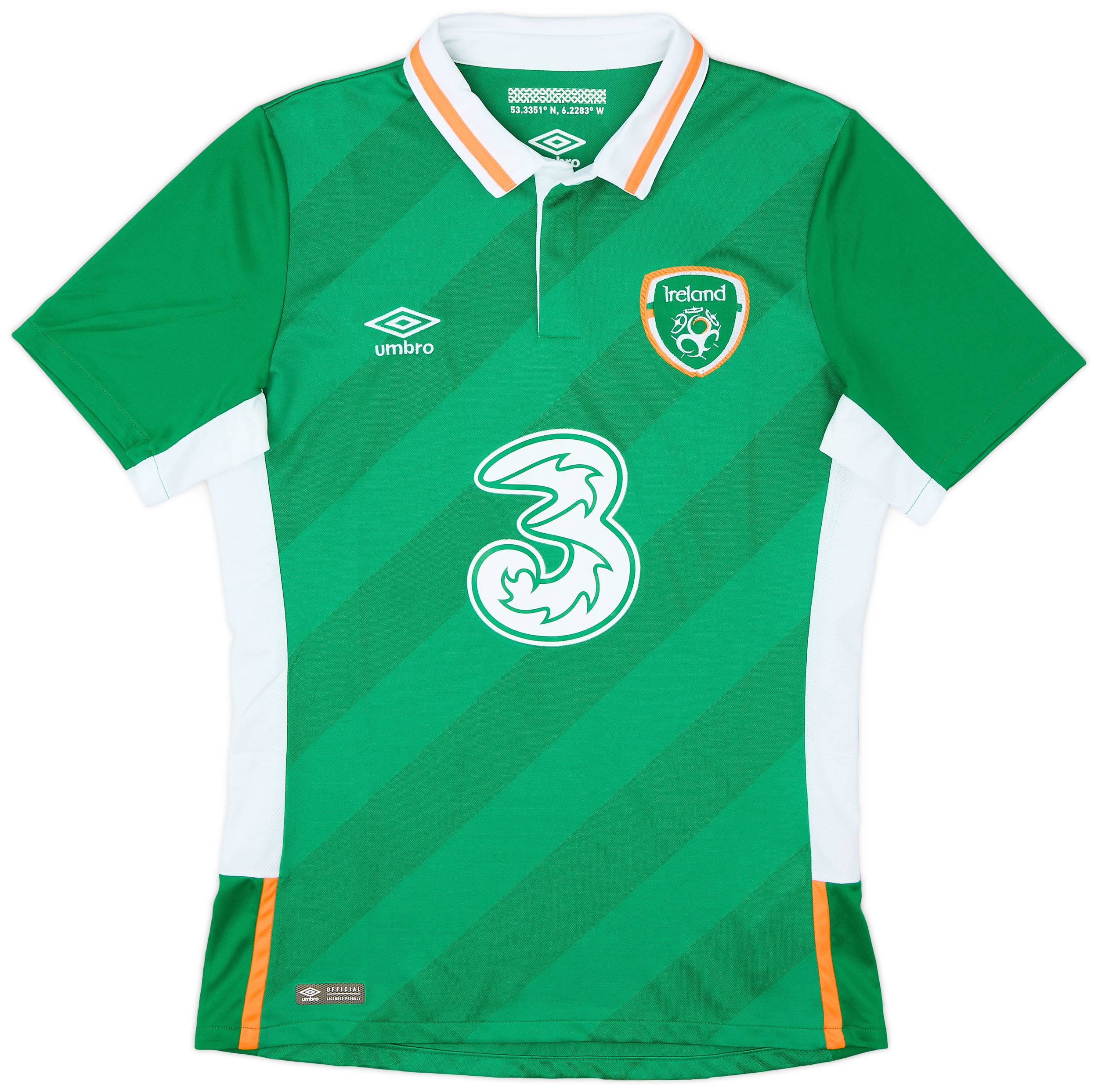 2016-17 Ireland Home Shirt - 7/10 - (S)