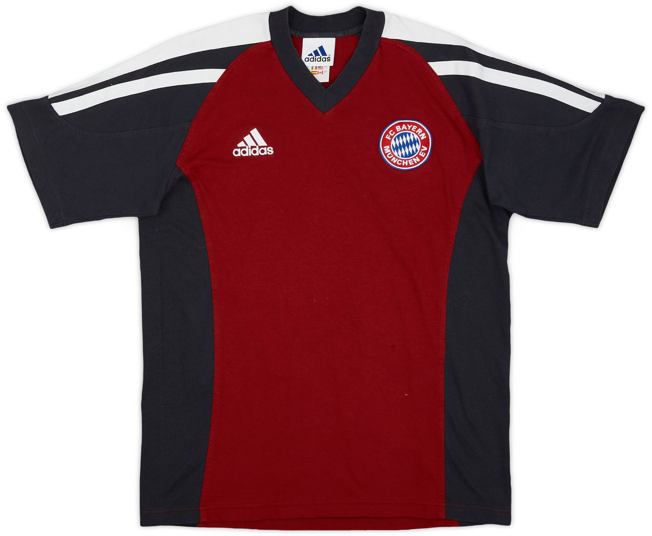 2002-03 Bayern Munich adidas Cotton Tee - 9/10 - (M)
