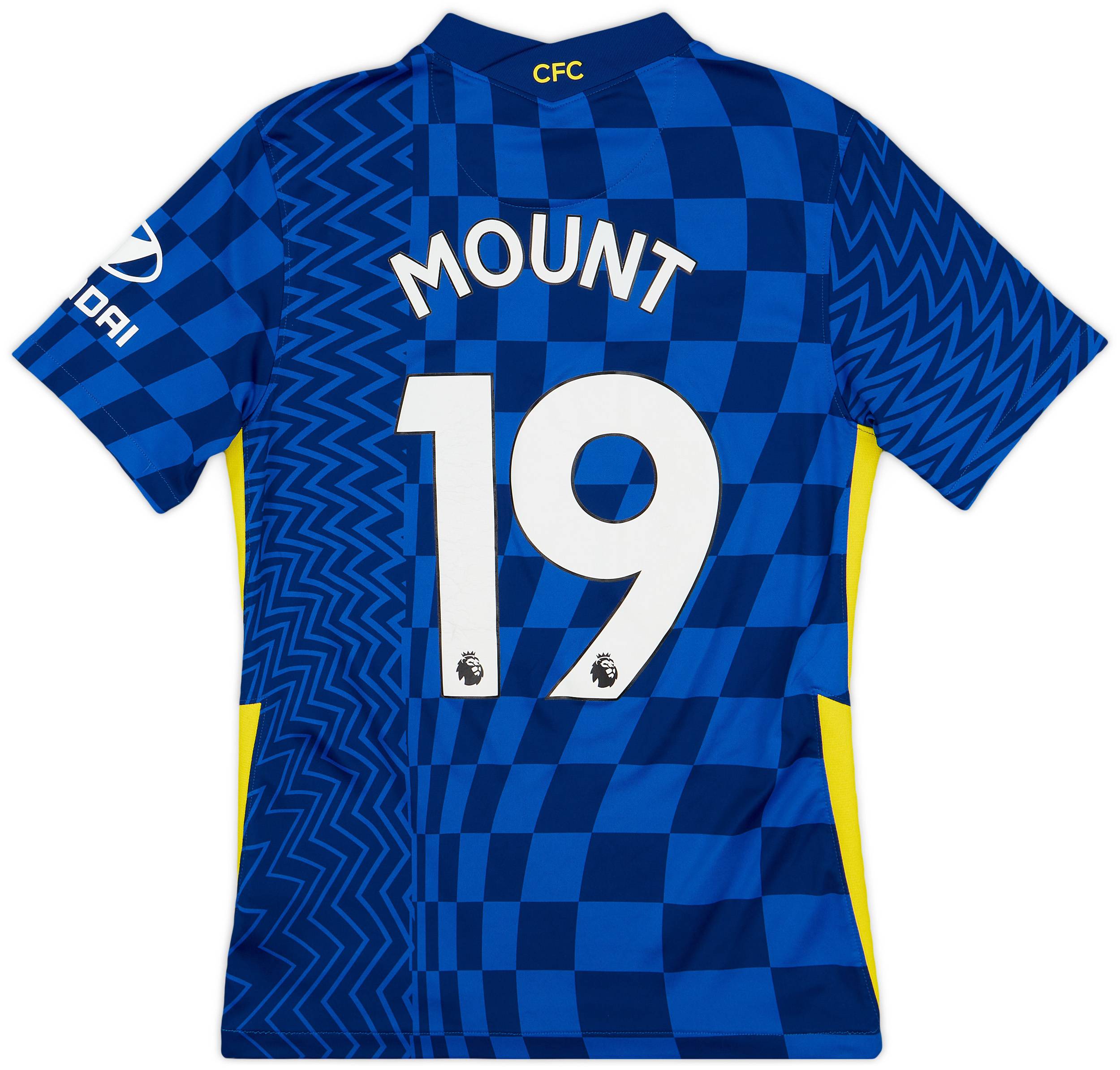 2021-22 Chelsea Home Shirt Mount #19 - 7/10 - (S)