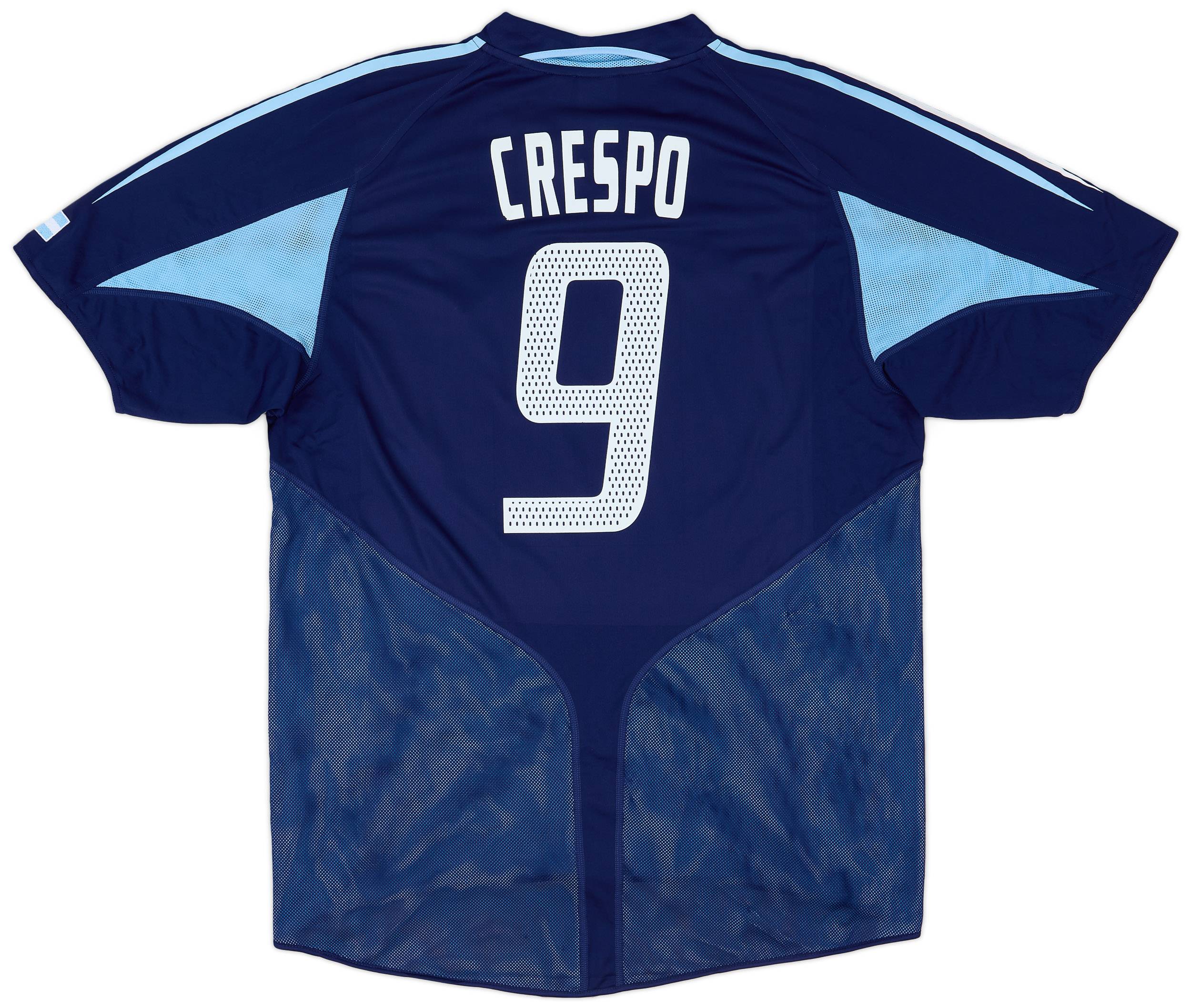2004-05 Argentina Away Shirt Crespo #9 - 6/10 - (XL)
