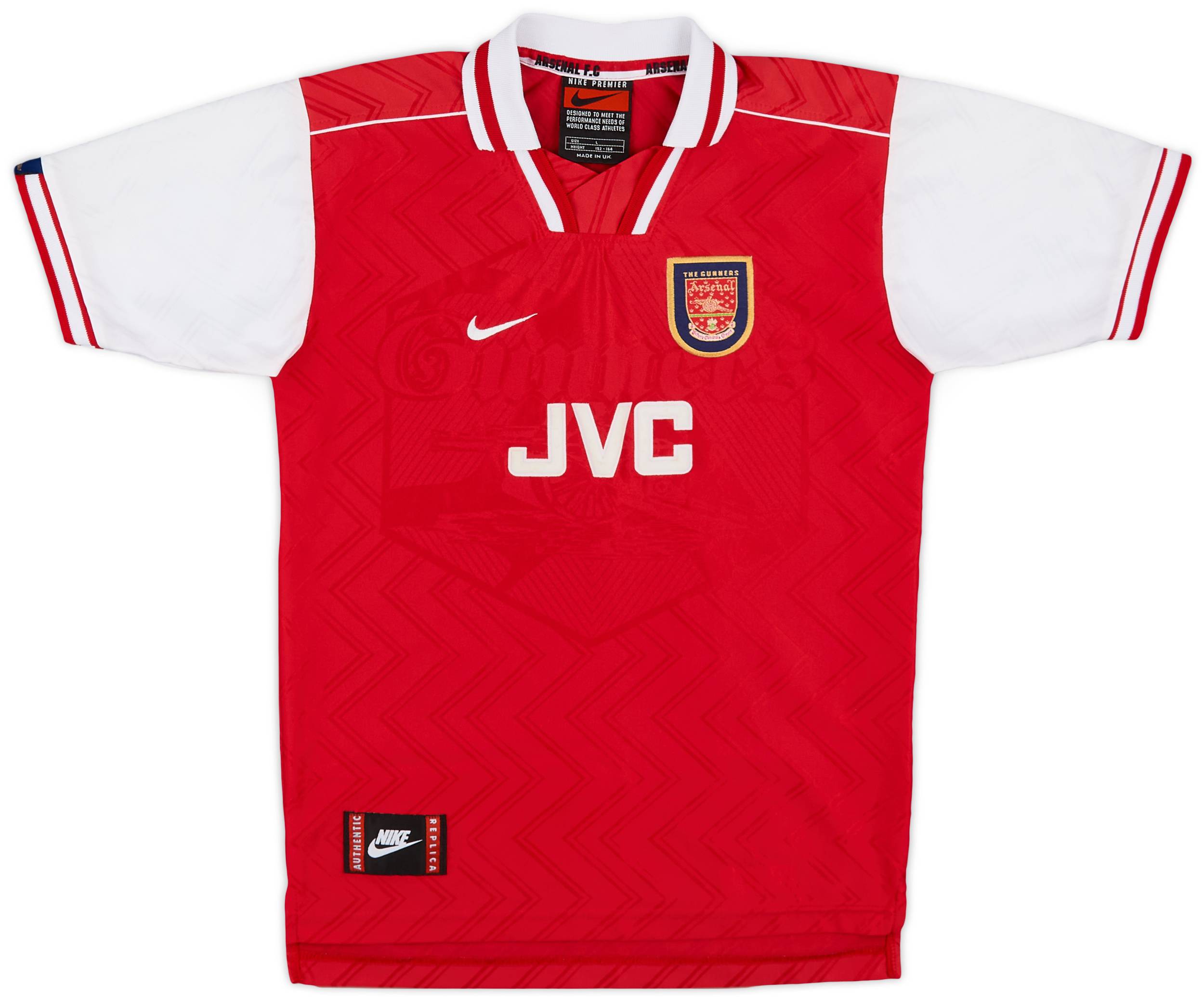 1996-98 Arsenal Home Shirt - 7/10 - (L.Boys)
