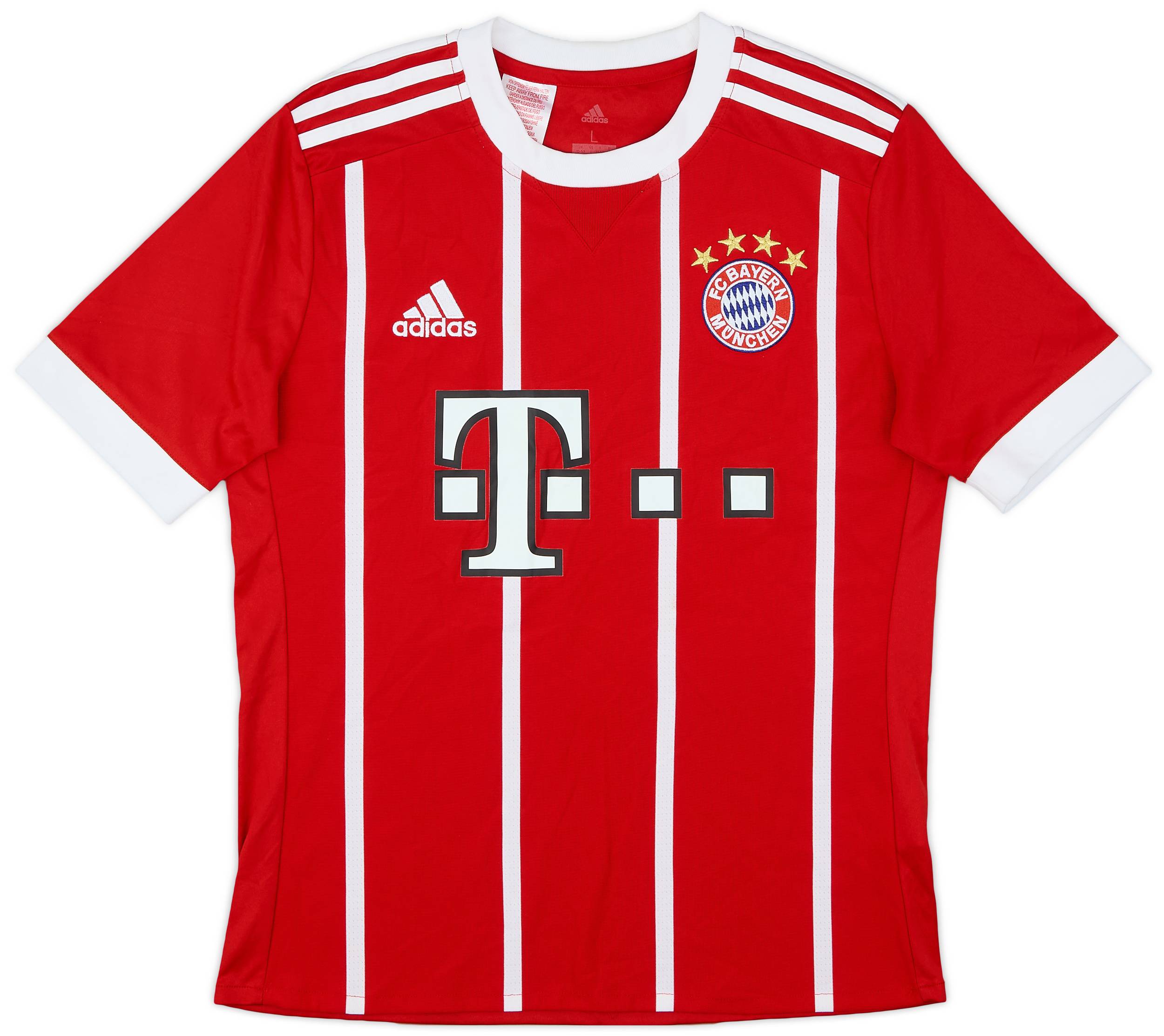 2017-18 Bayern Munich Home Shirt - 6/10 - (L.Boys)
