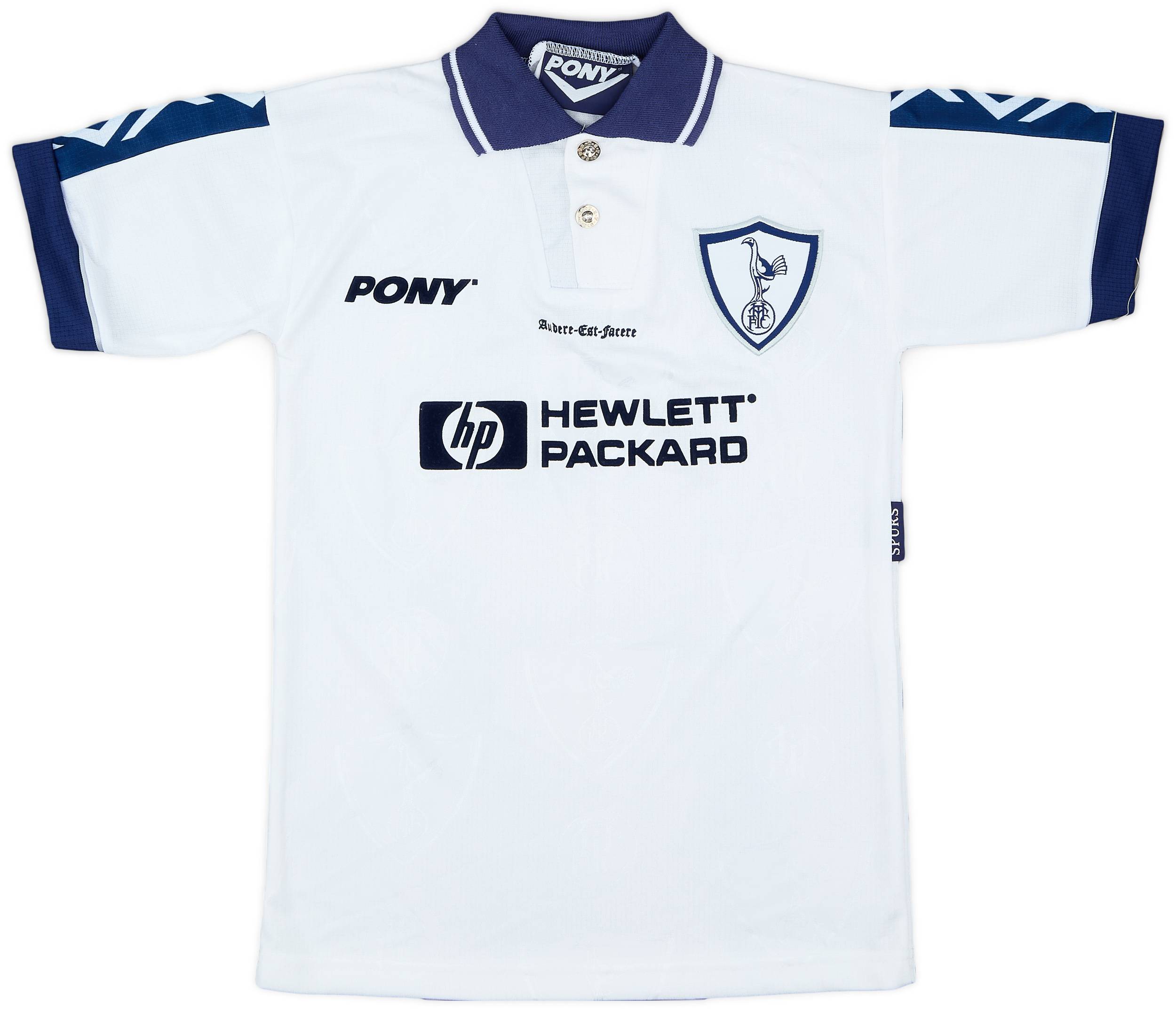 1995-97 Tottenham Home Shirt - 9/10 - (L.Boys)