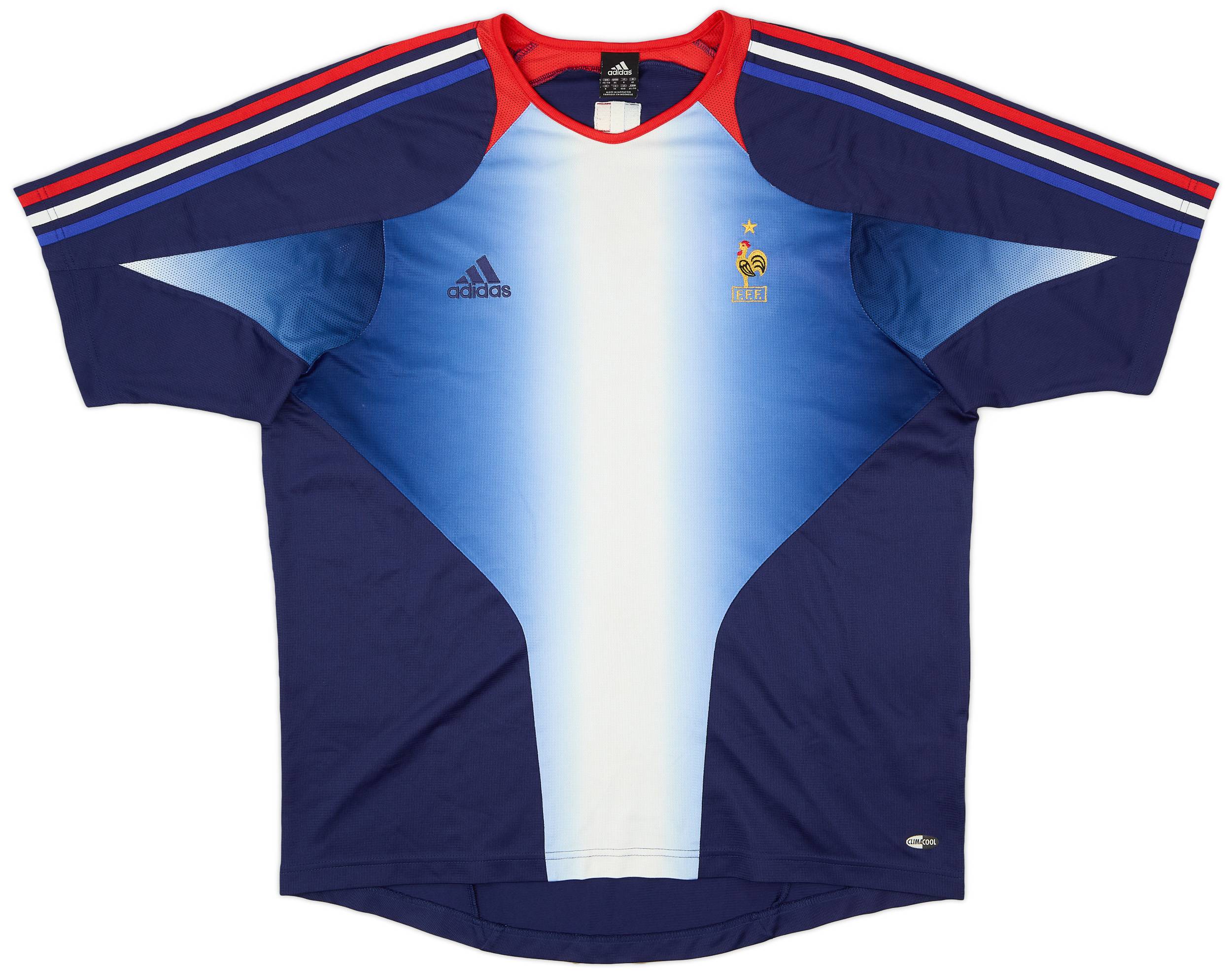 2004-05 France adidas Training Shirt - 7/10 - (XXL)