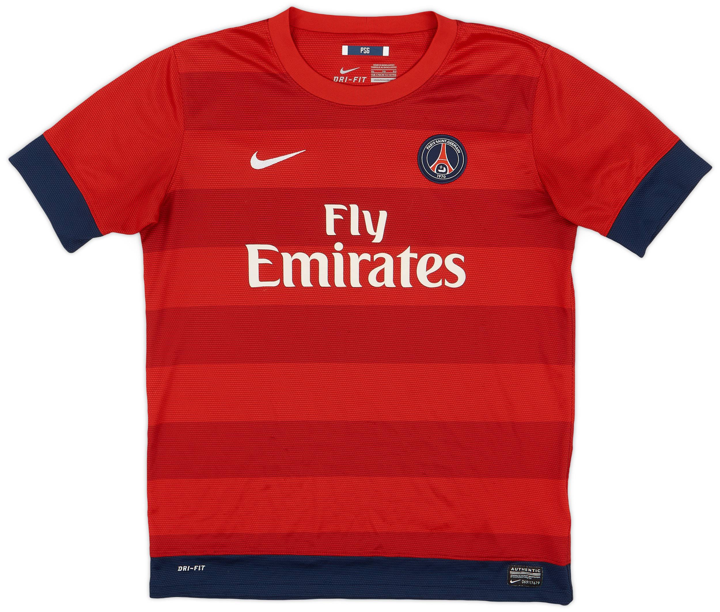 2012-13 Paris Saint-Germain Away Shirt - 6/10 - (XL.Boys)