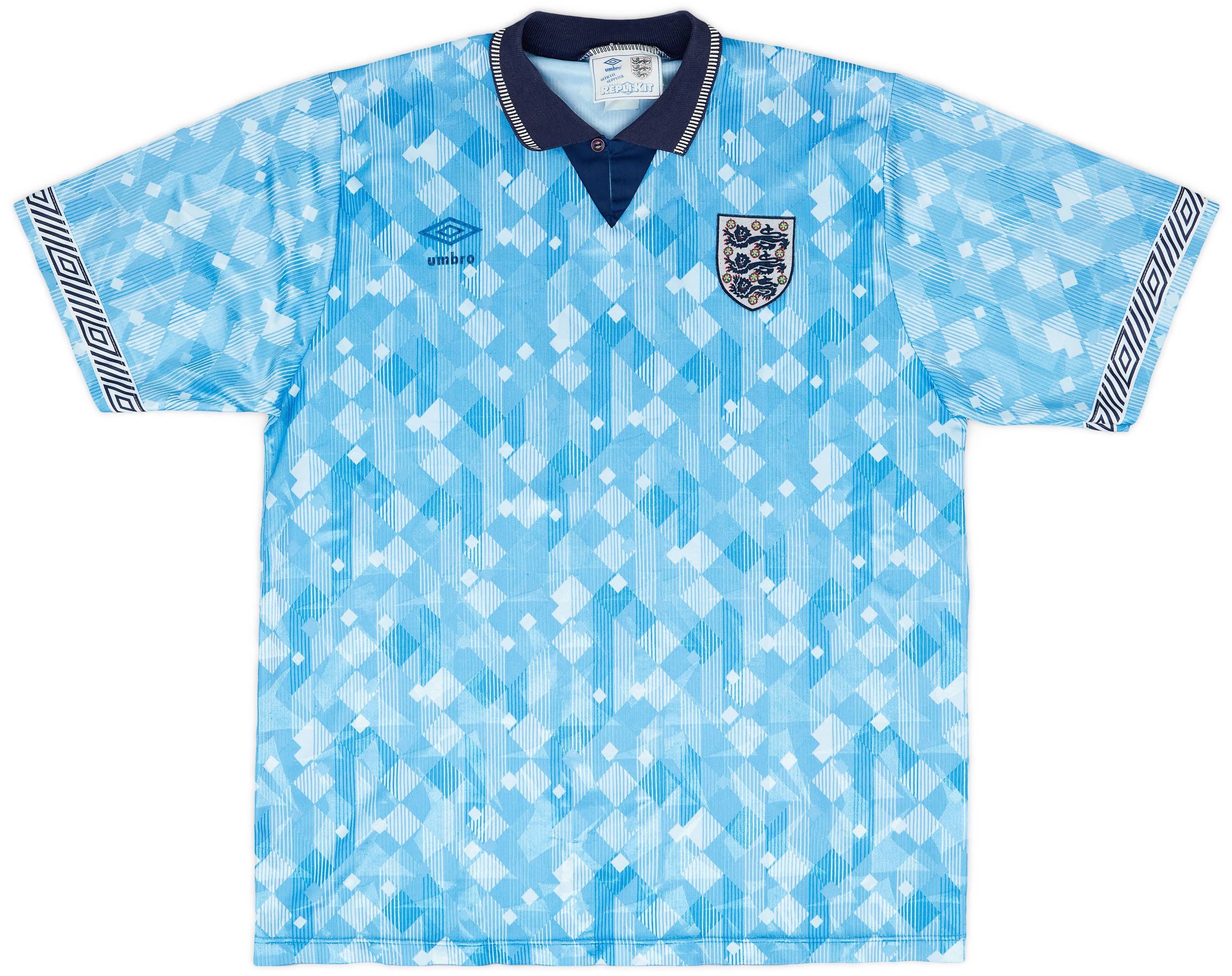 1990-92 England Third Shirt - 6/10 - (L)