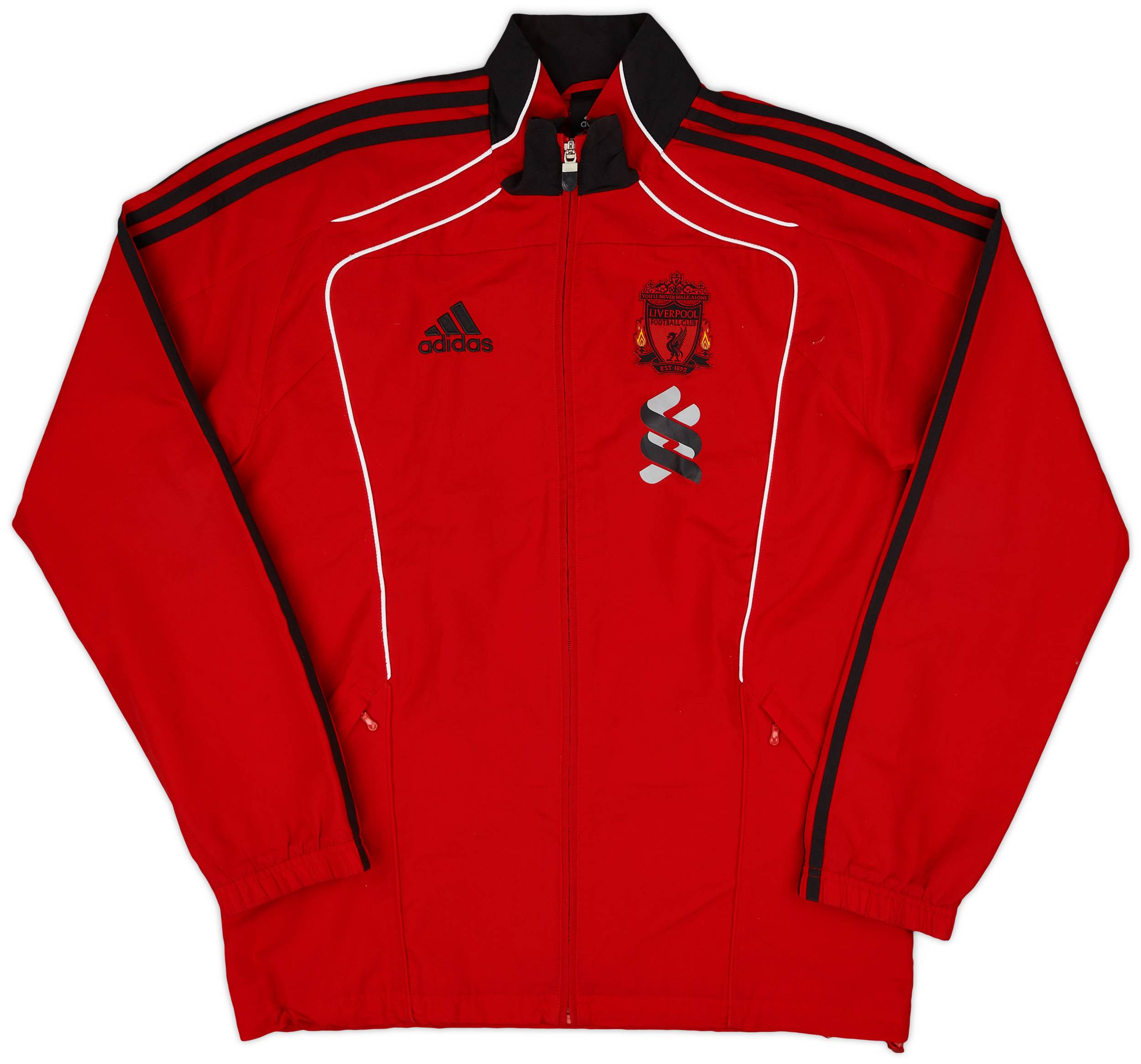 2010-11 Liverpool adidas Track Jacket - 9/10 - (M)