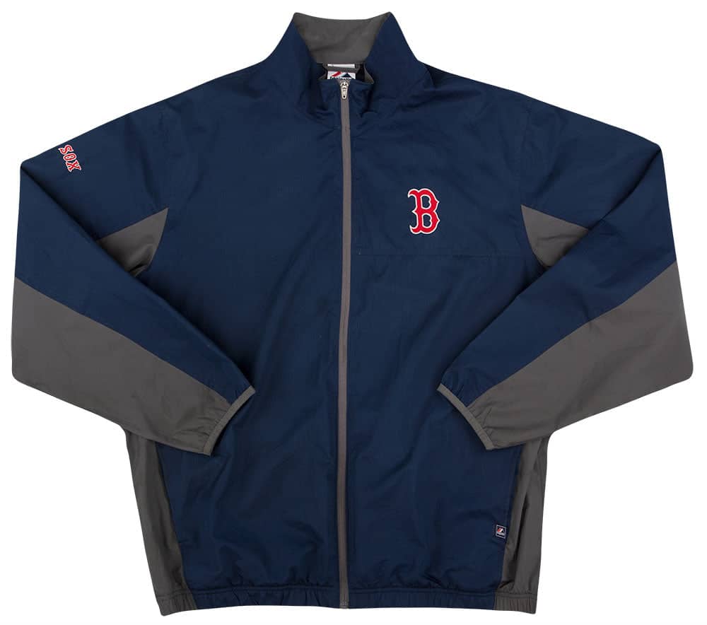 2012 Boston Red Sox Majestic Windbreaker Jacket XL