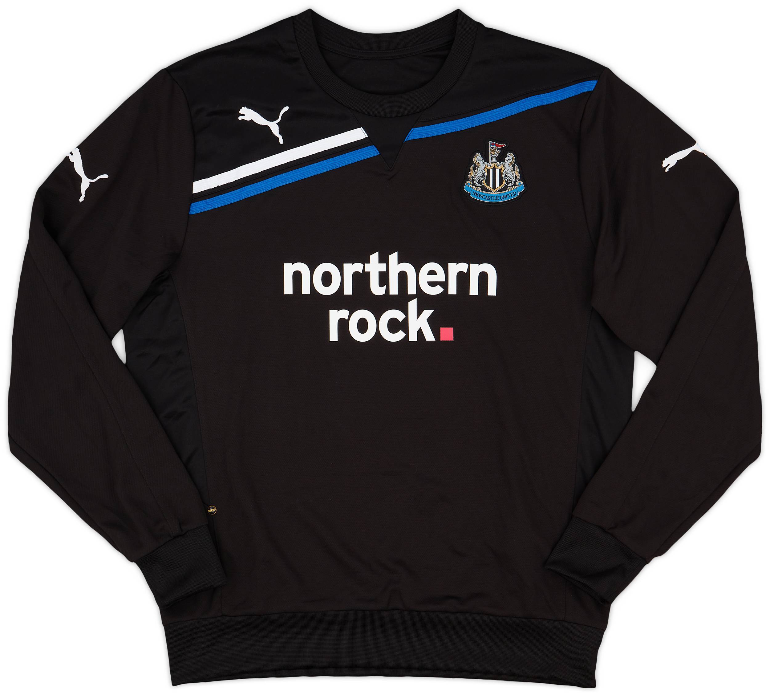 2011-12 Newcastle Puma Training L/S Top - 9/10 - (L)