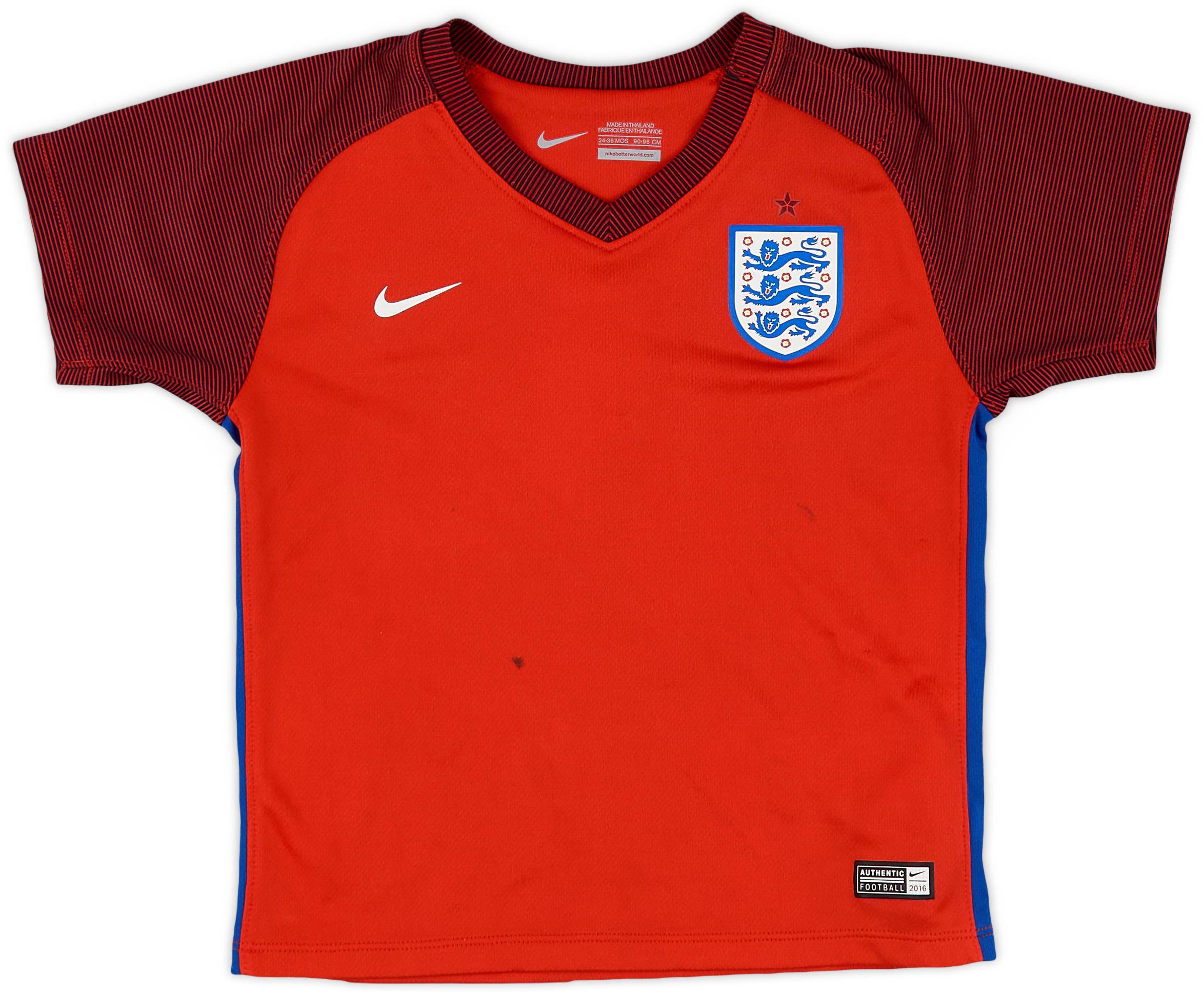 2016-17 England Away Shirt - 3/10 - (2-3 Years)