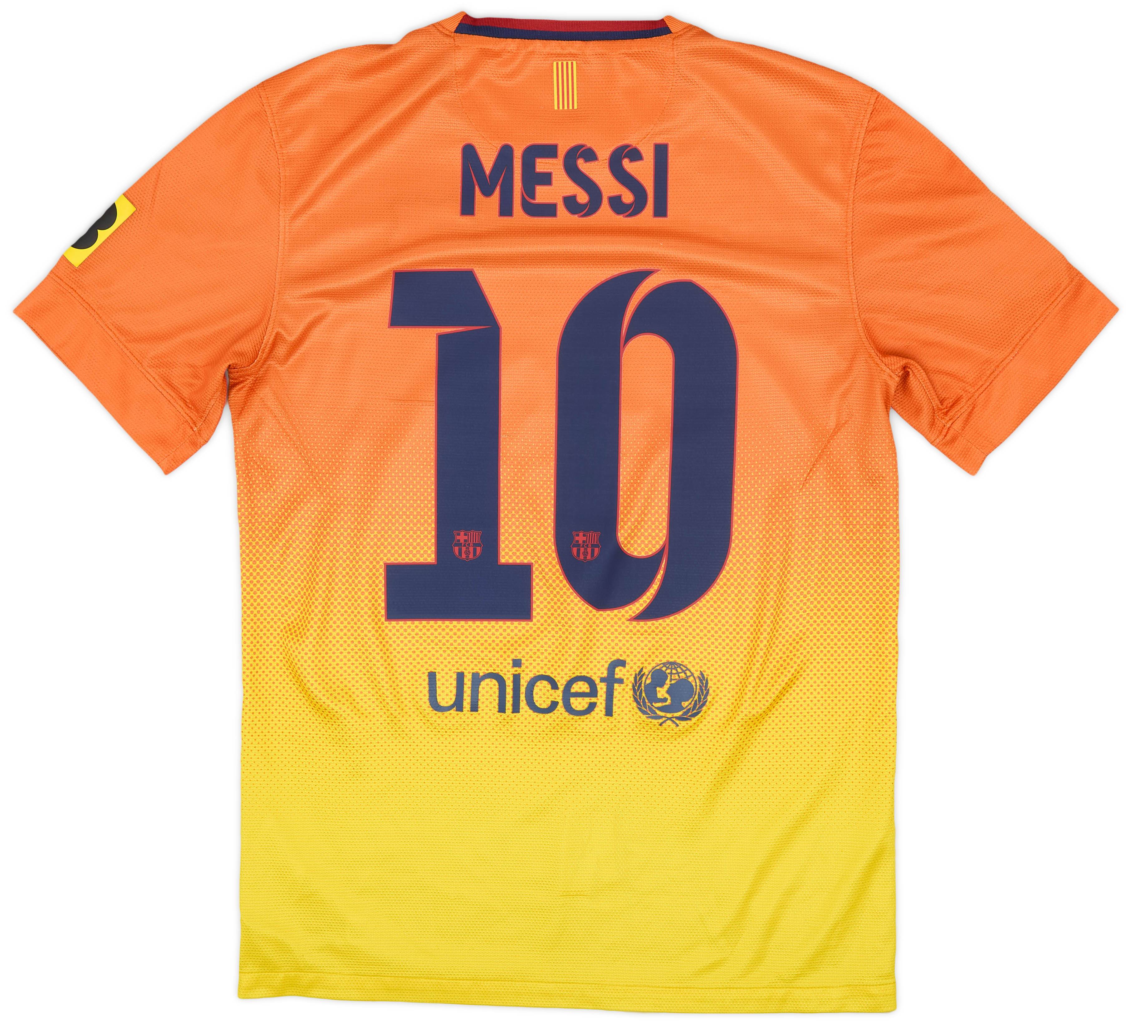 2012-13 Barcelona Away Shirt Messi #10 - 7/10 - (S)