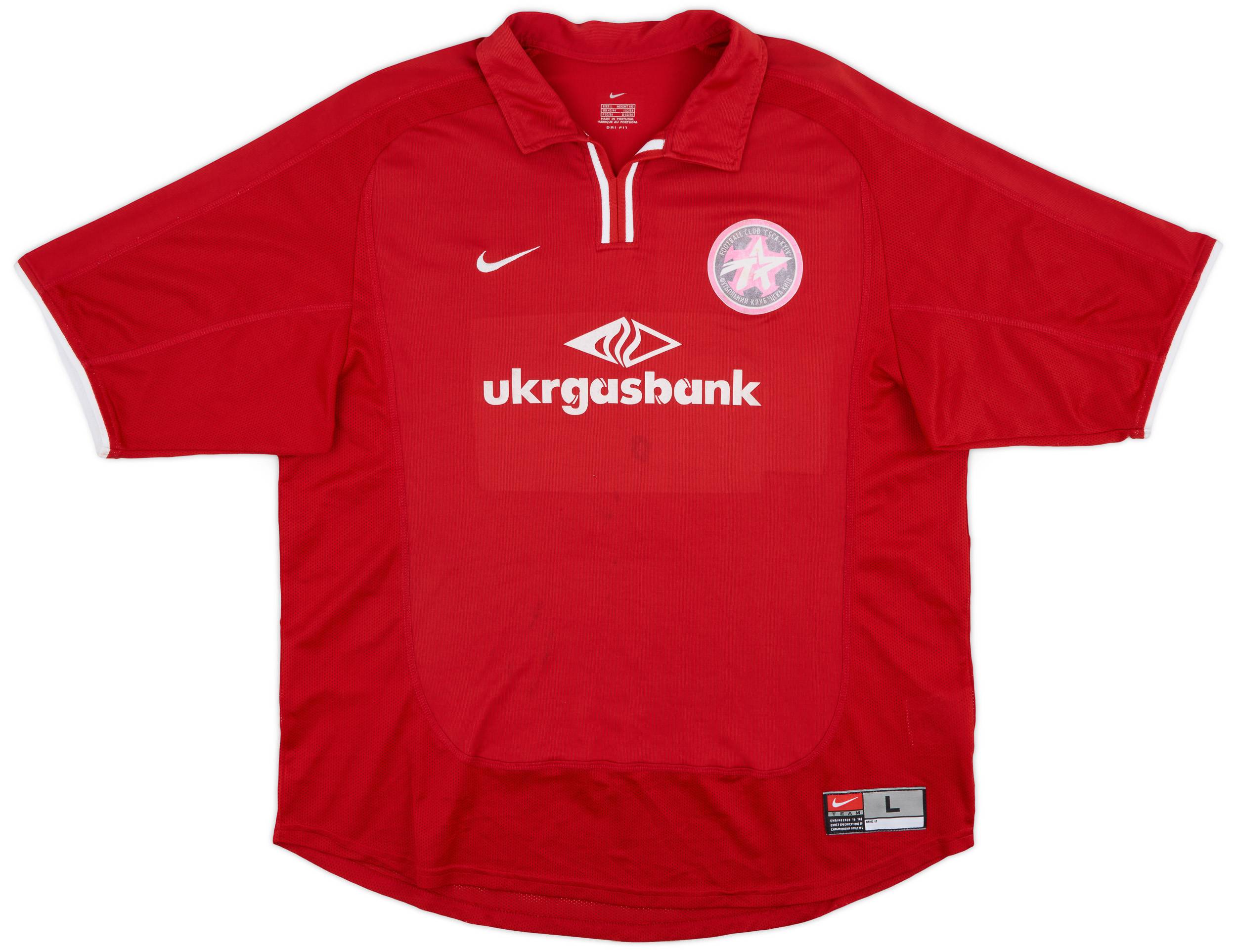 2003-04 CSKA Kyiv Home Shirt #6 - 7/10 - (L)