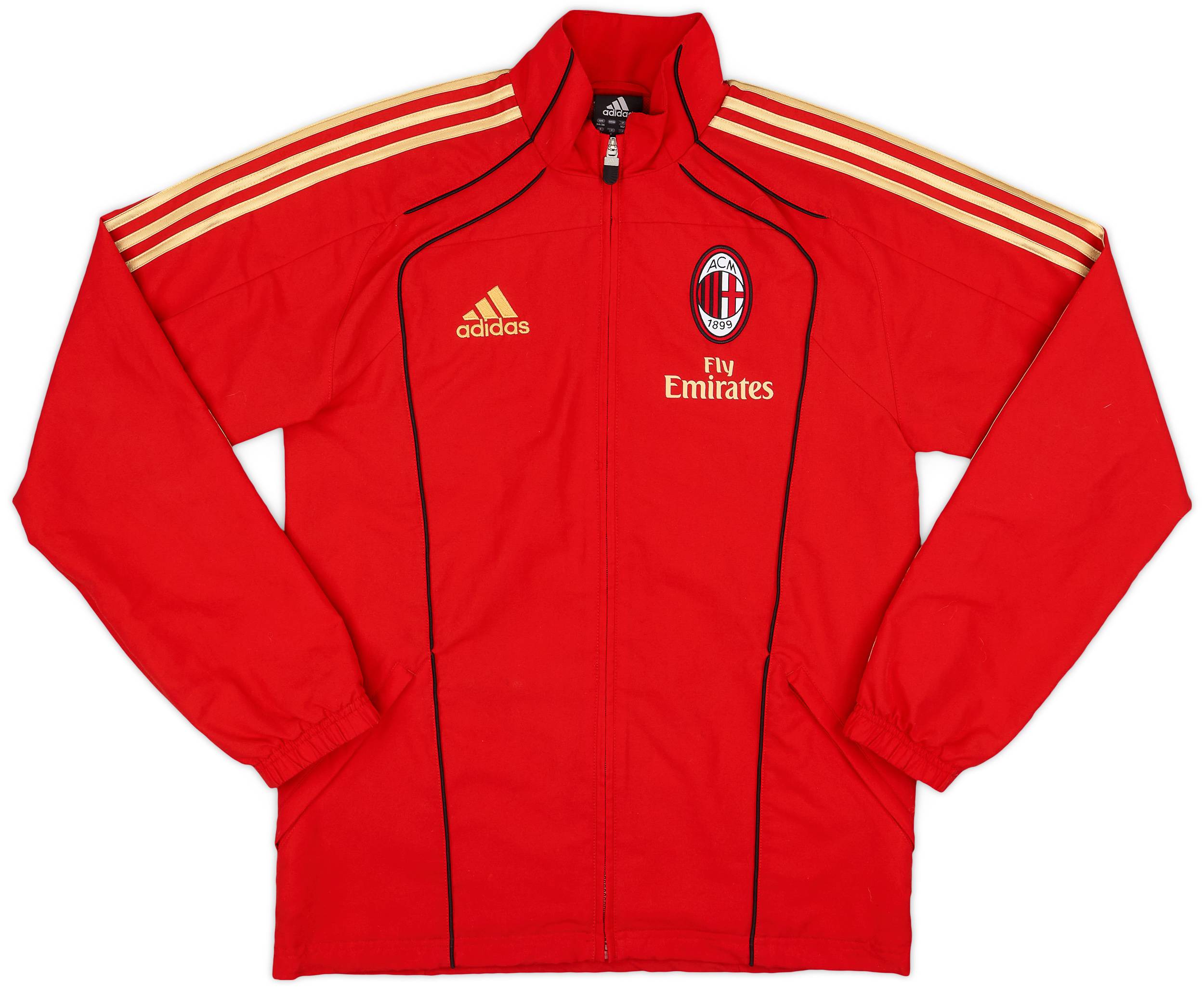 2010-11 AC Milan adidas Track Jacket - 10/10 - (XS)