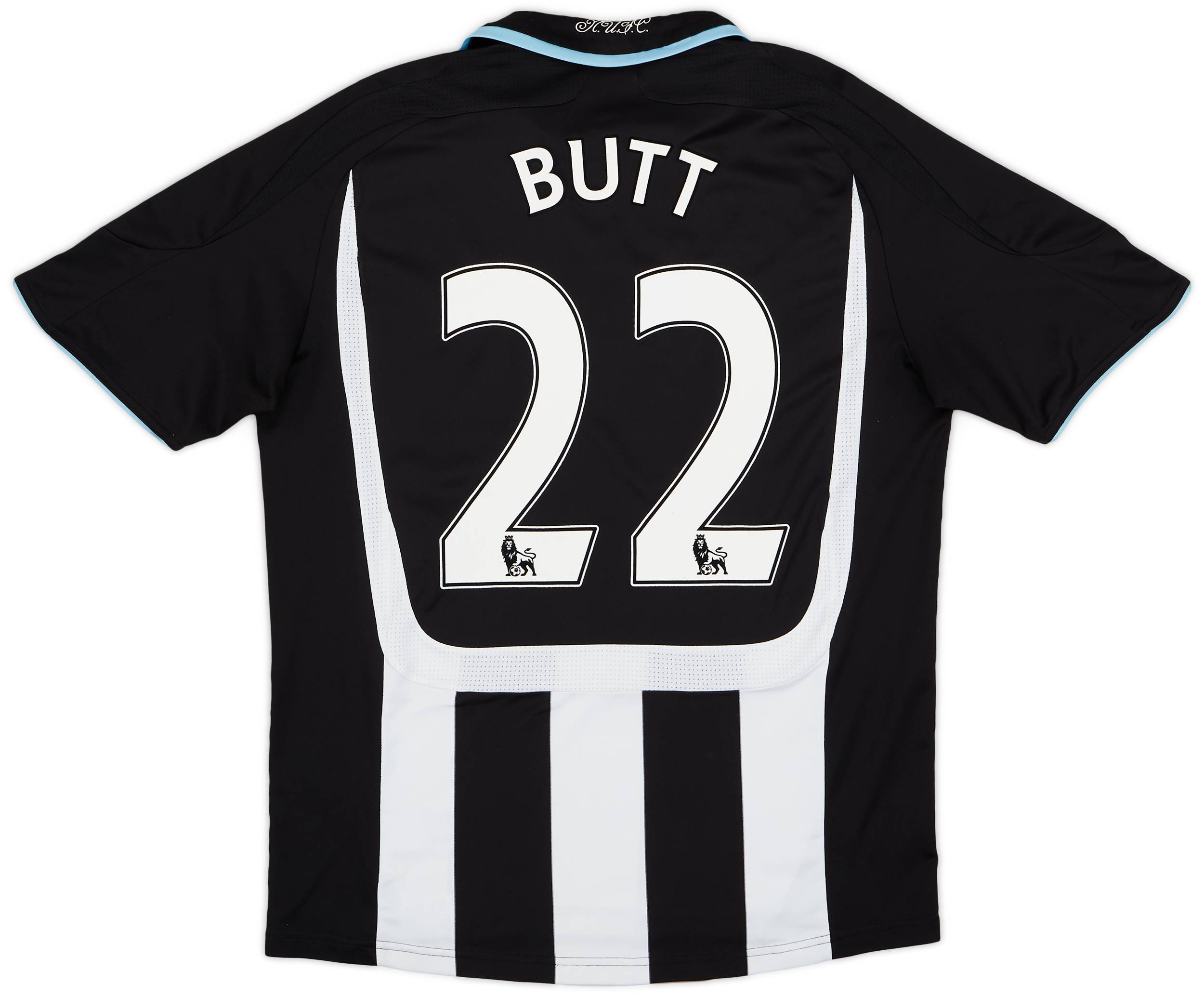 2007-09 Newcastle Home Shirt Butt #22 - 8/10 - (M)