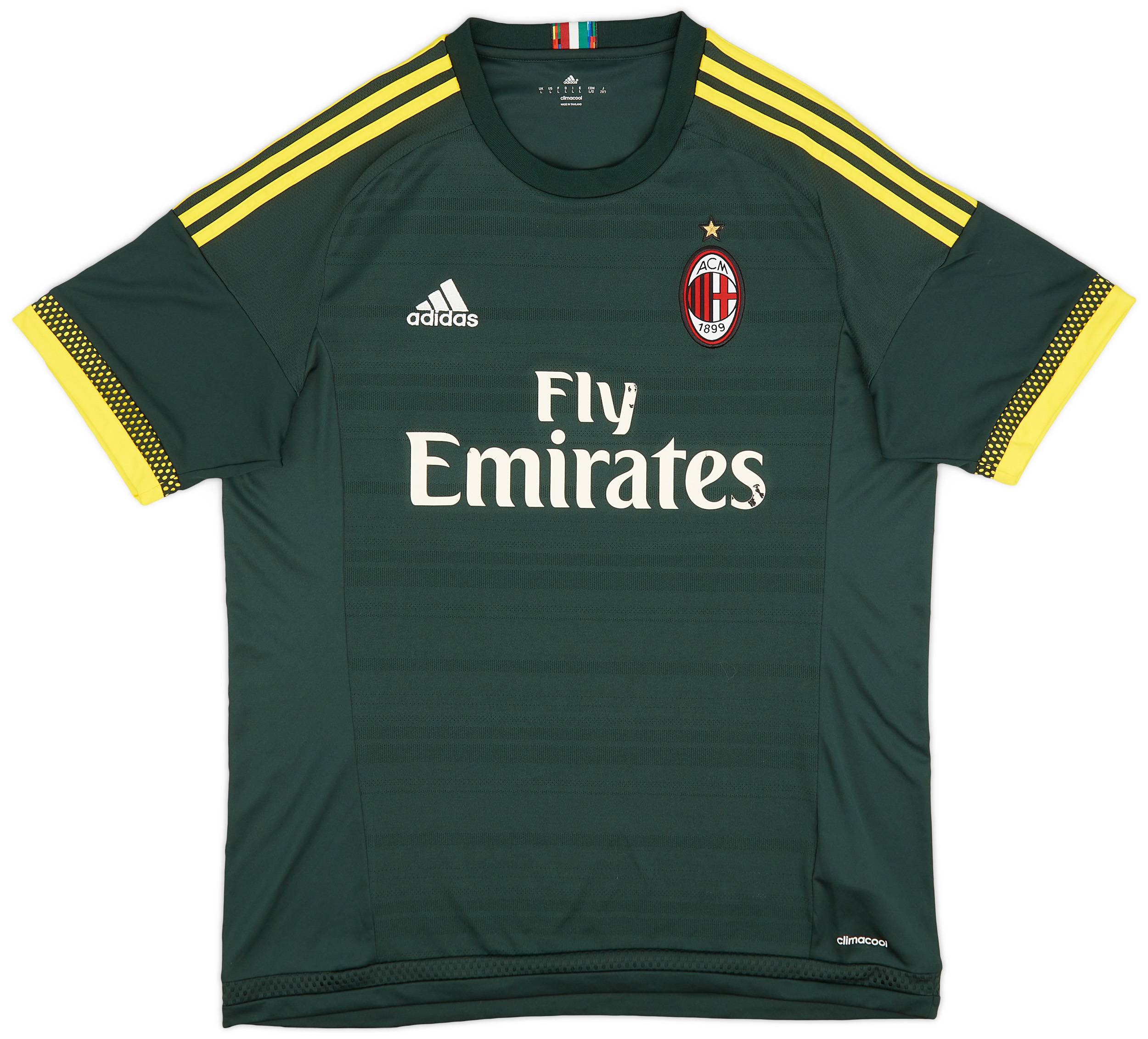 2015-16 AC Milan Third Shirt - 7/10 - (L)