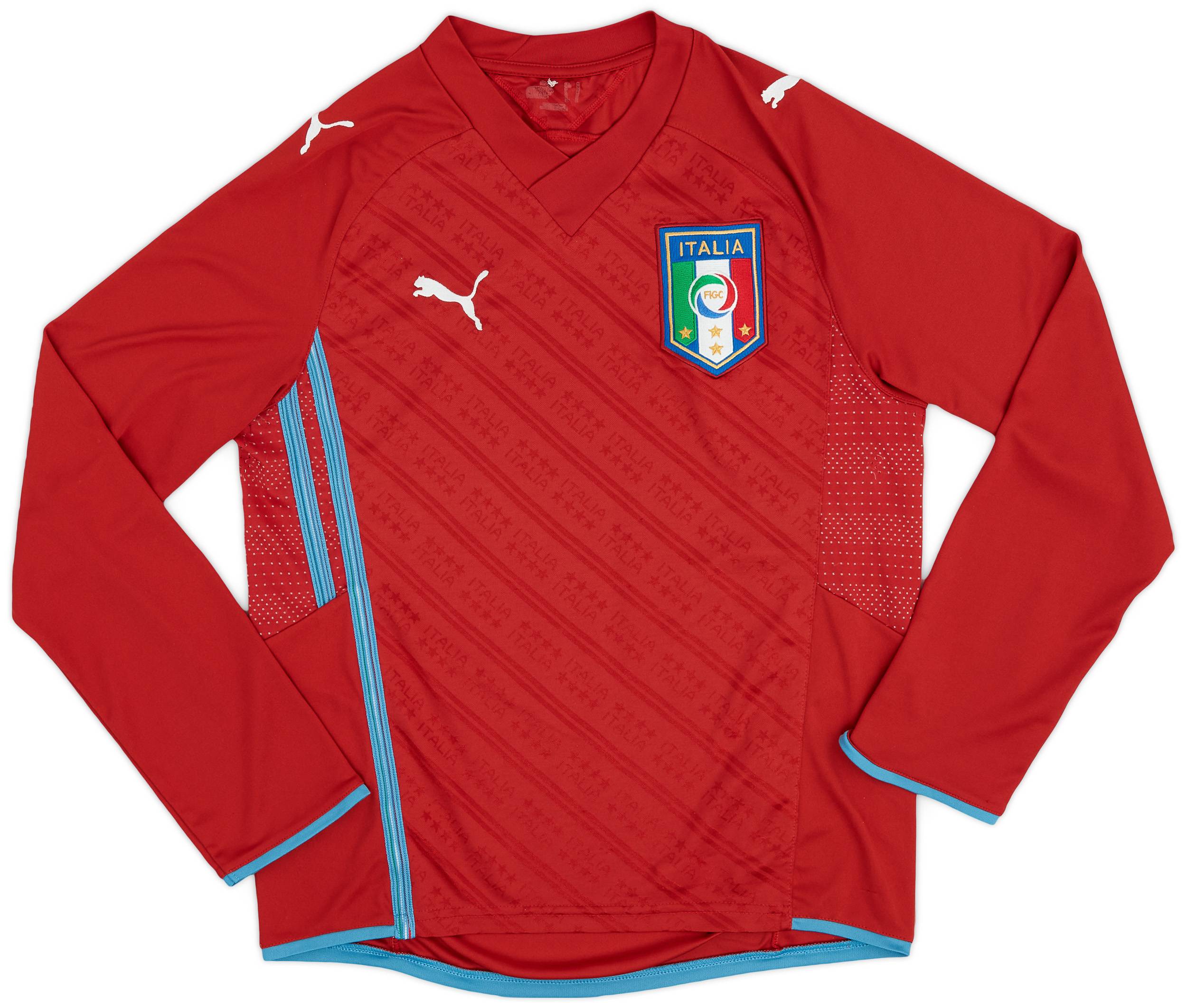 2009-10 Italy GK Red Shirt - 6/10 - (M)