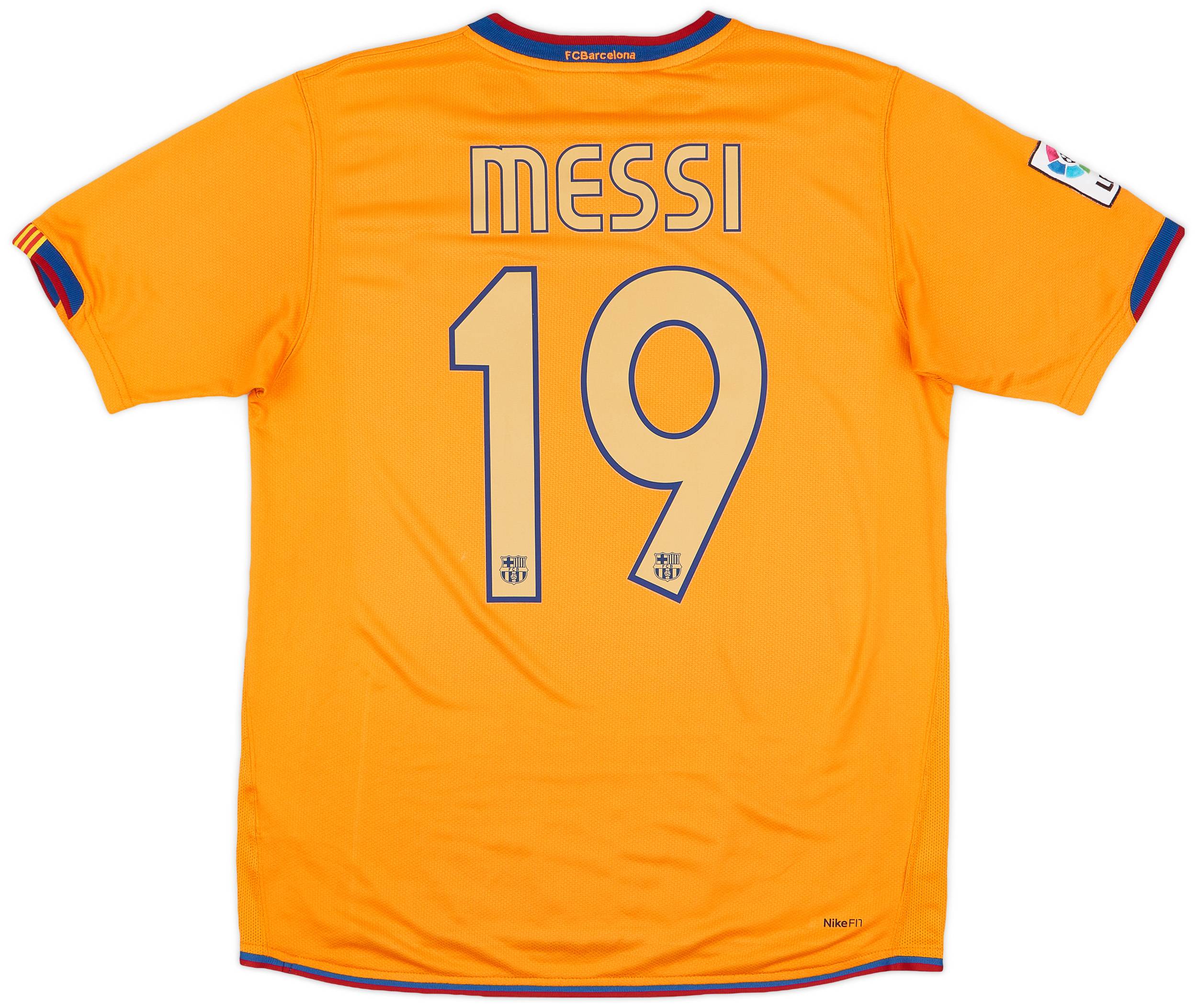 2006-08 Barcelona Away Shirt Messi #19 - 9/10 - (M)