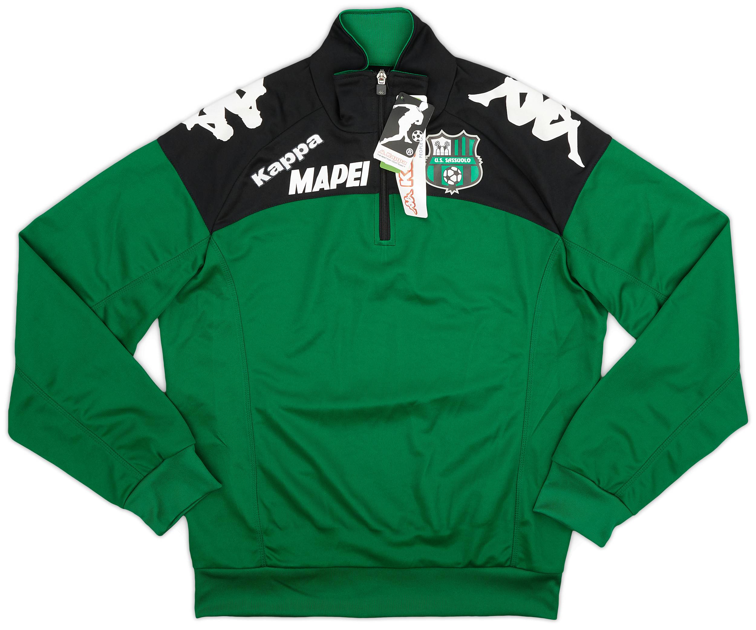 2016-17 Sassuolo Kappa 1/4 Zip Training Top (S)